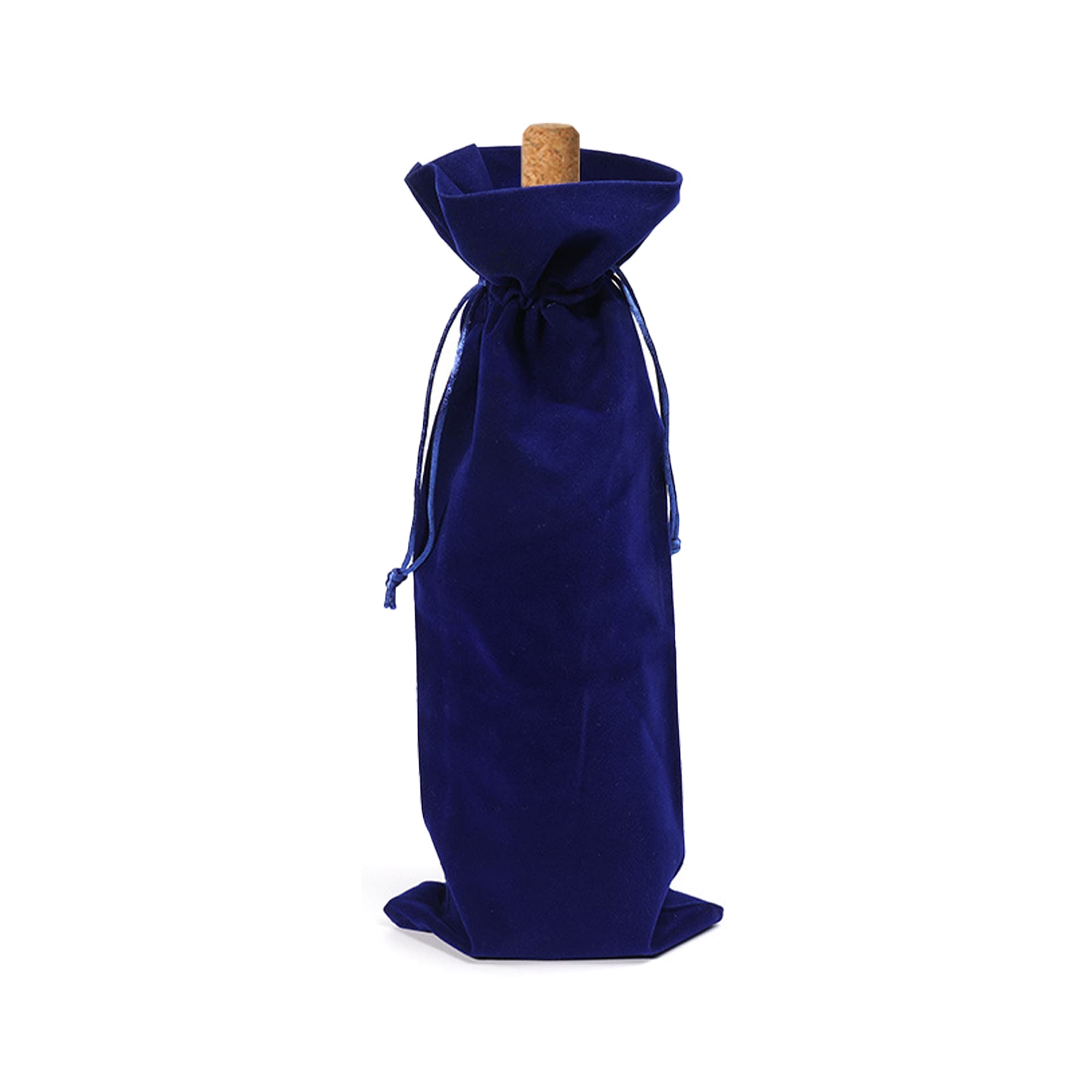 Drawstring Velvet Wine Bottle Bag