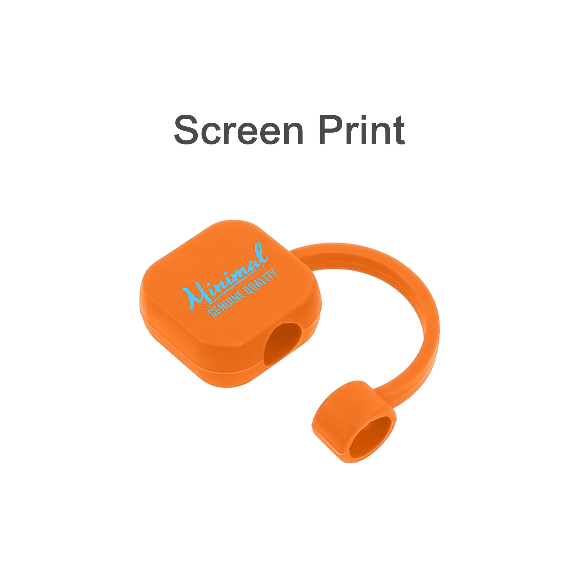 Square Silicone Straw Cover