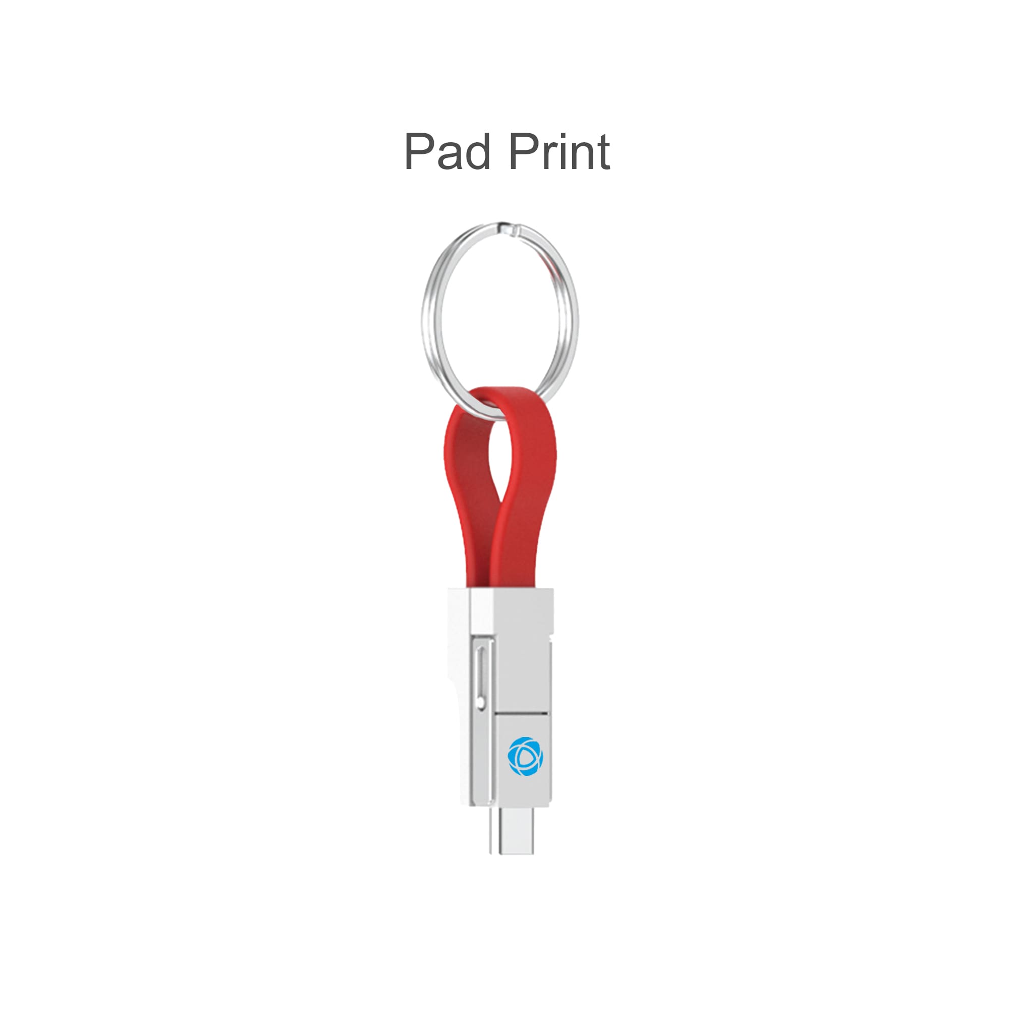 Magnetic Charging Cable with Keyring