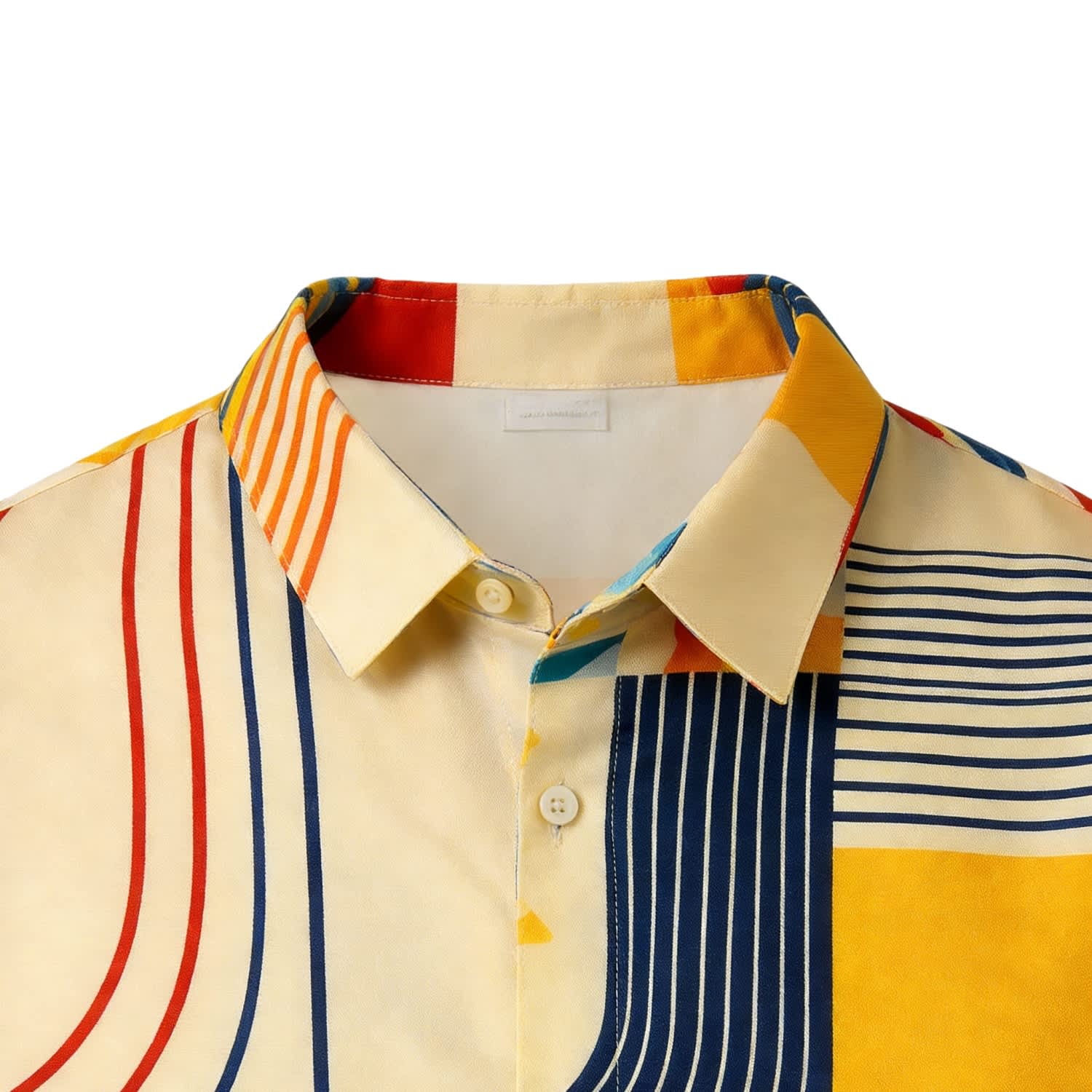 Men's Polyester Spandex Sublimated Long-Sleeve Basic Shirt