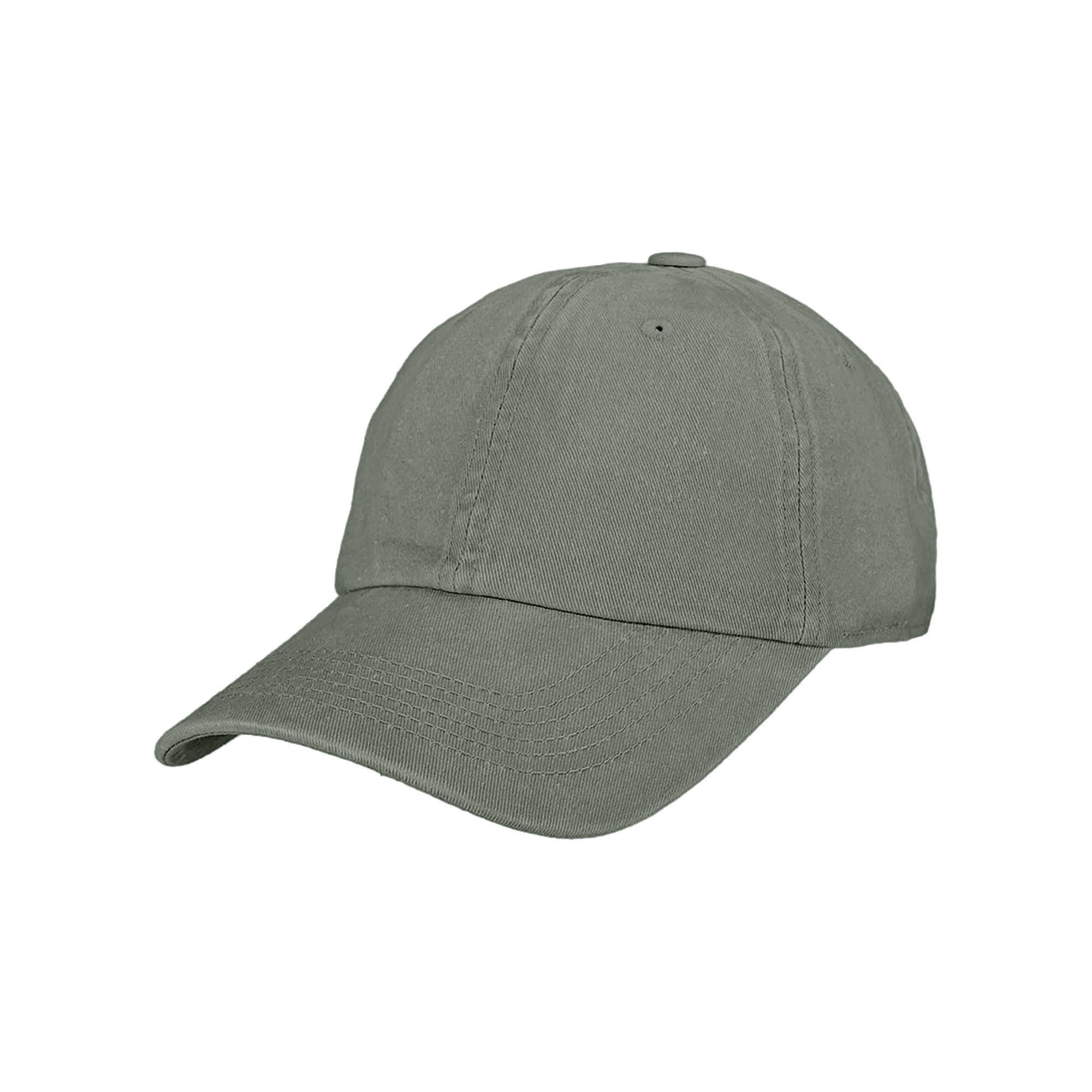 6 Panel Premium Washed Cotton Baseball Cap