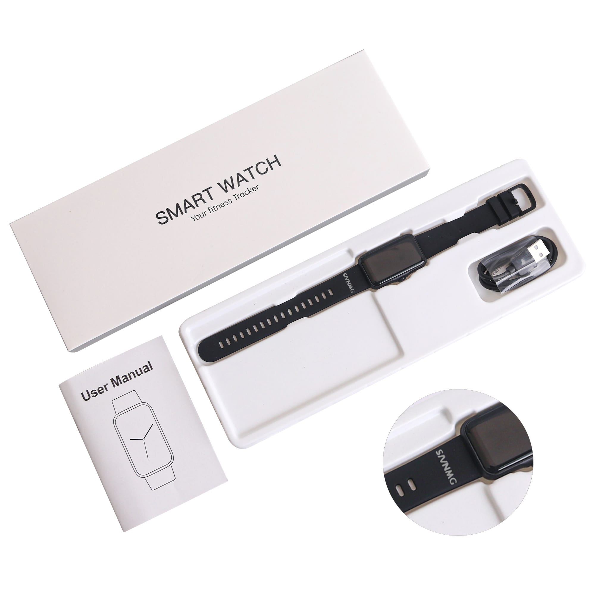 1.47" Square Smart Band