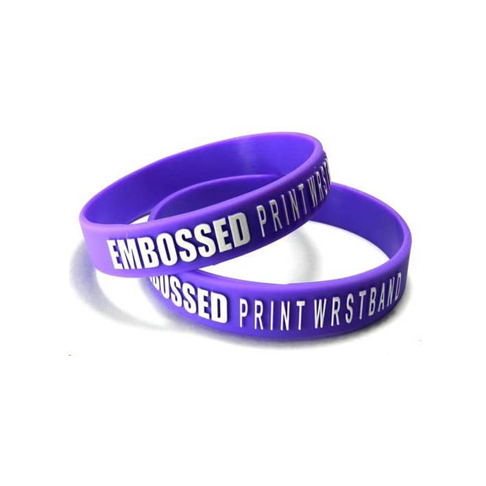 Embossed Wristband