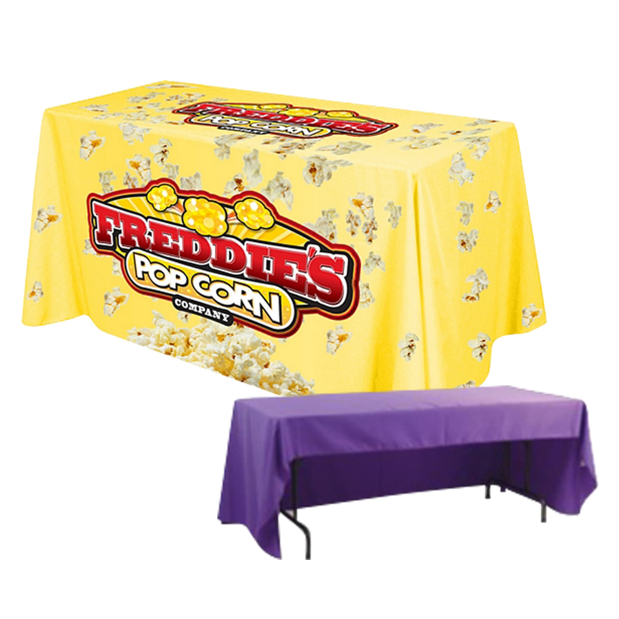 3-Sided Throw Table Cloth * 8ft