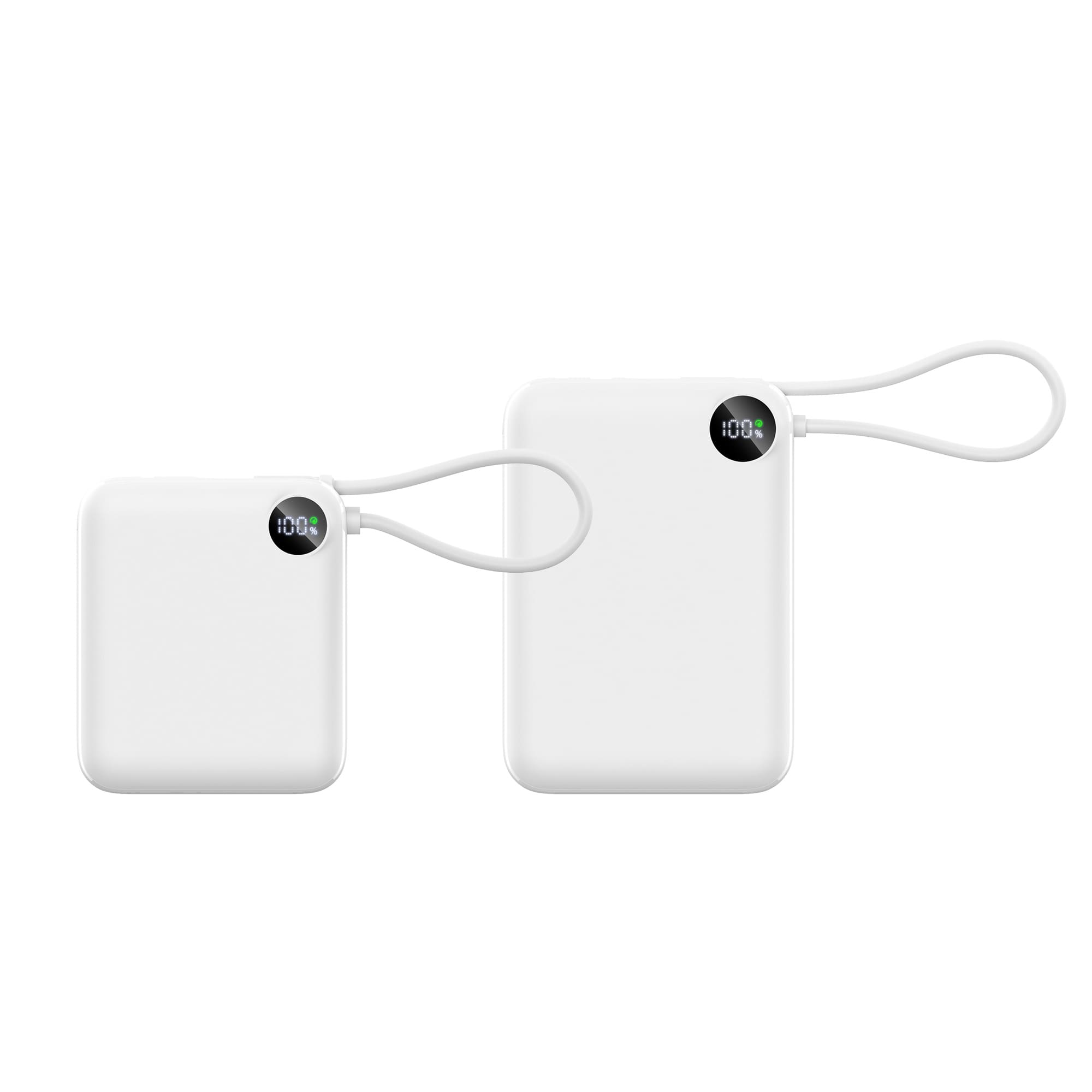 10000mAh Power Bank with Charging Cable