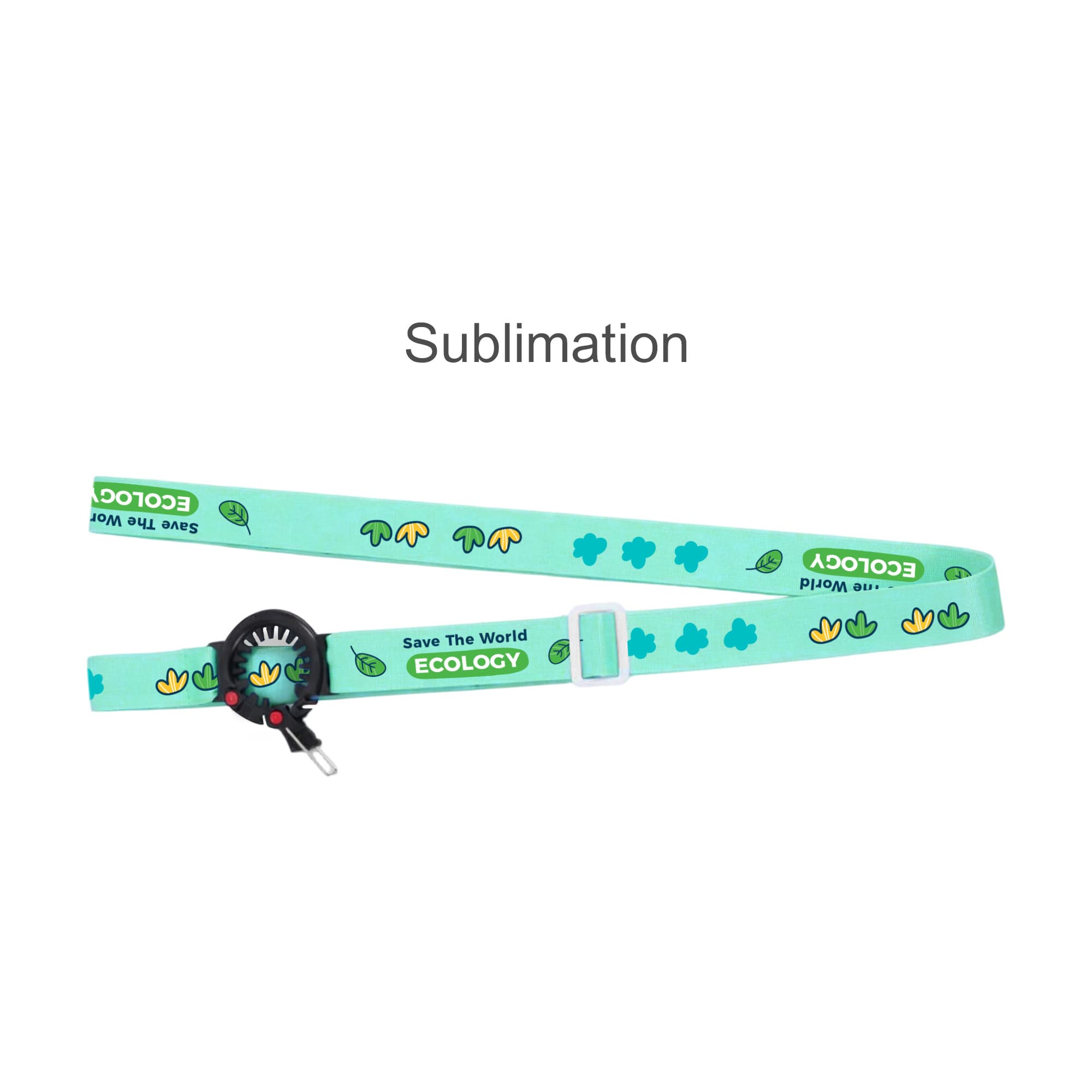 RPET Water Bottle Lanyard