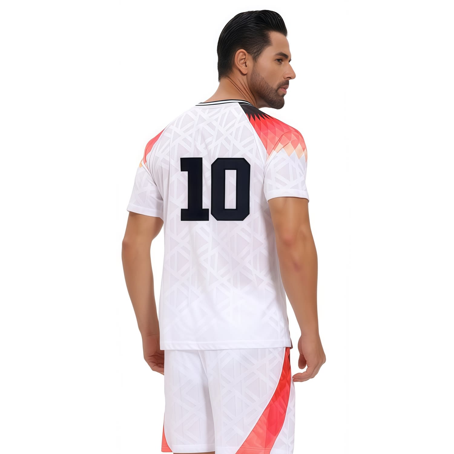 100% Polyester Sublimated Breathable Crew Neck Raglan T-shirt