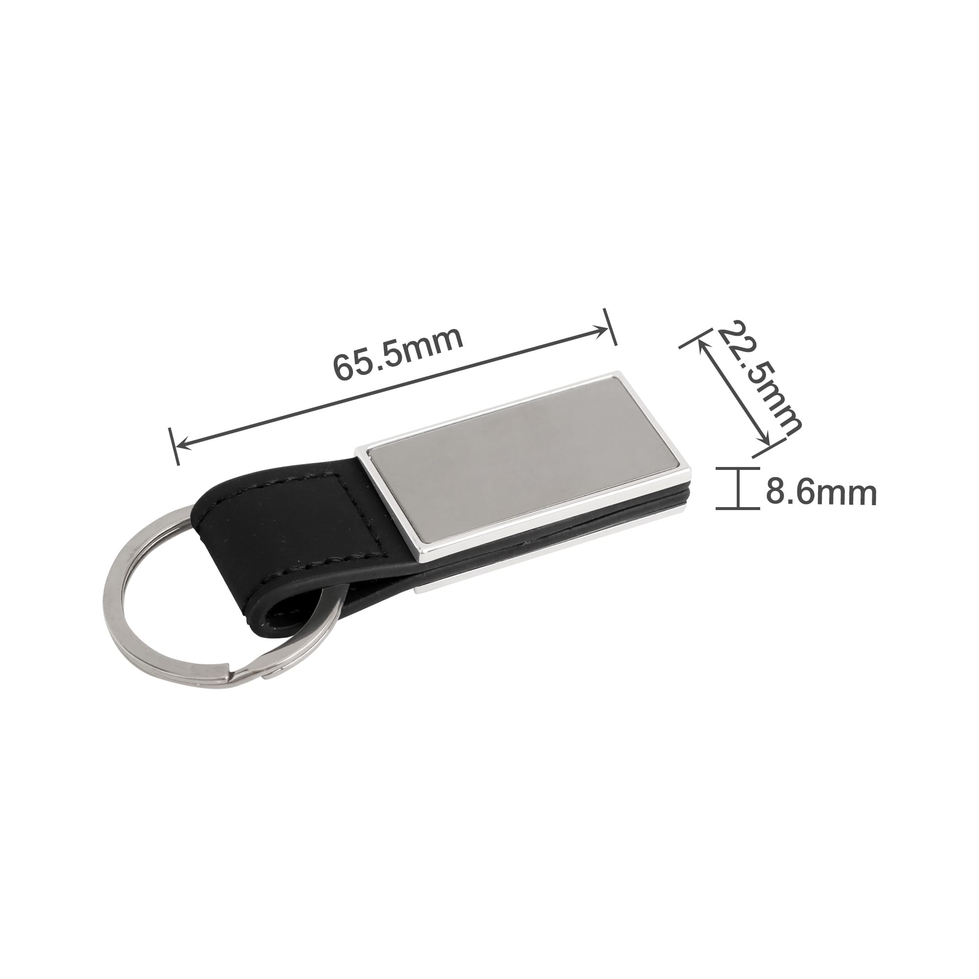 PU Leather Metal Keyring C