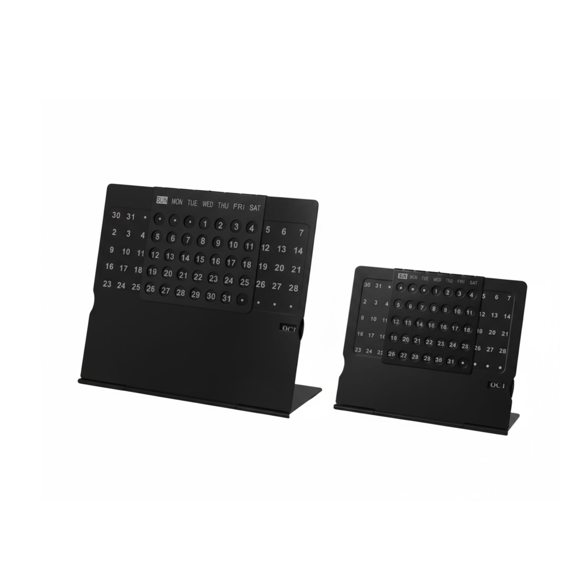 Aluminium Desk Calendar