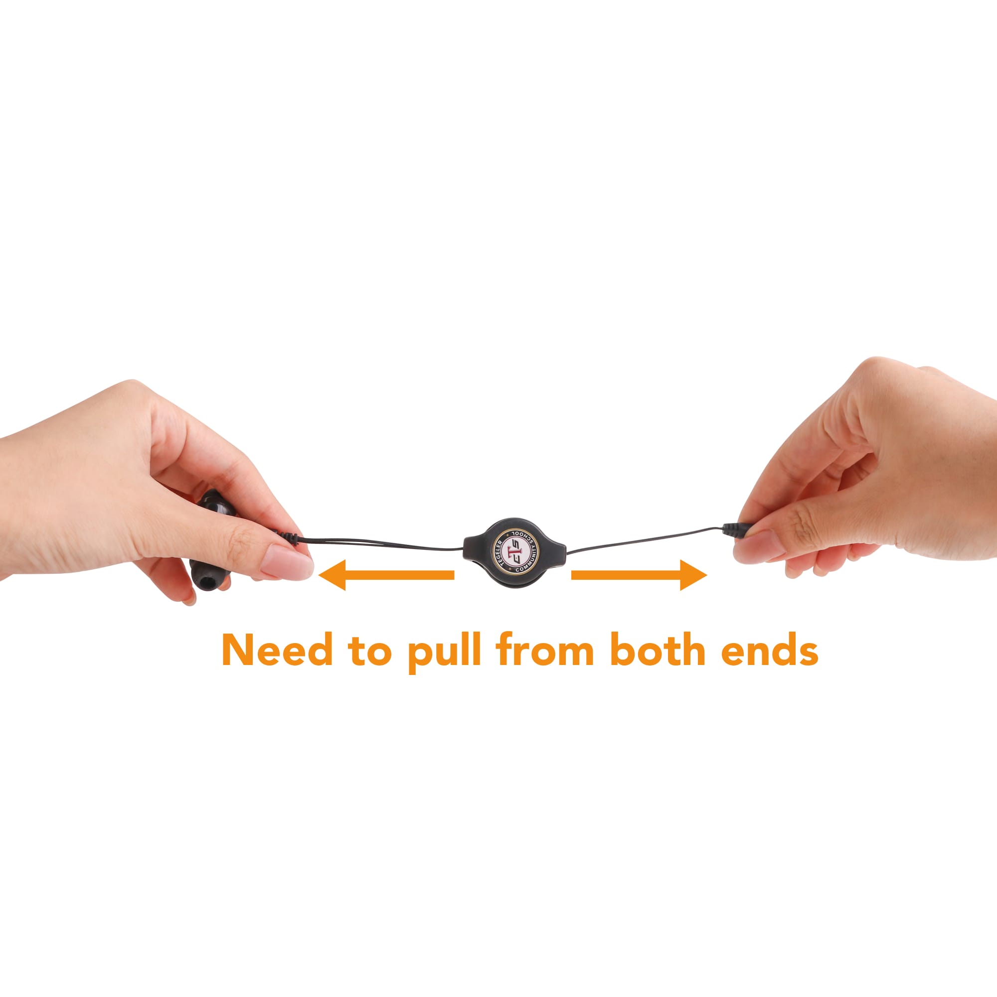 Retractable Earbuds Headset