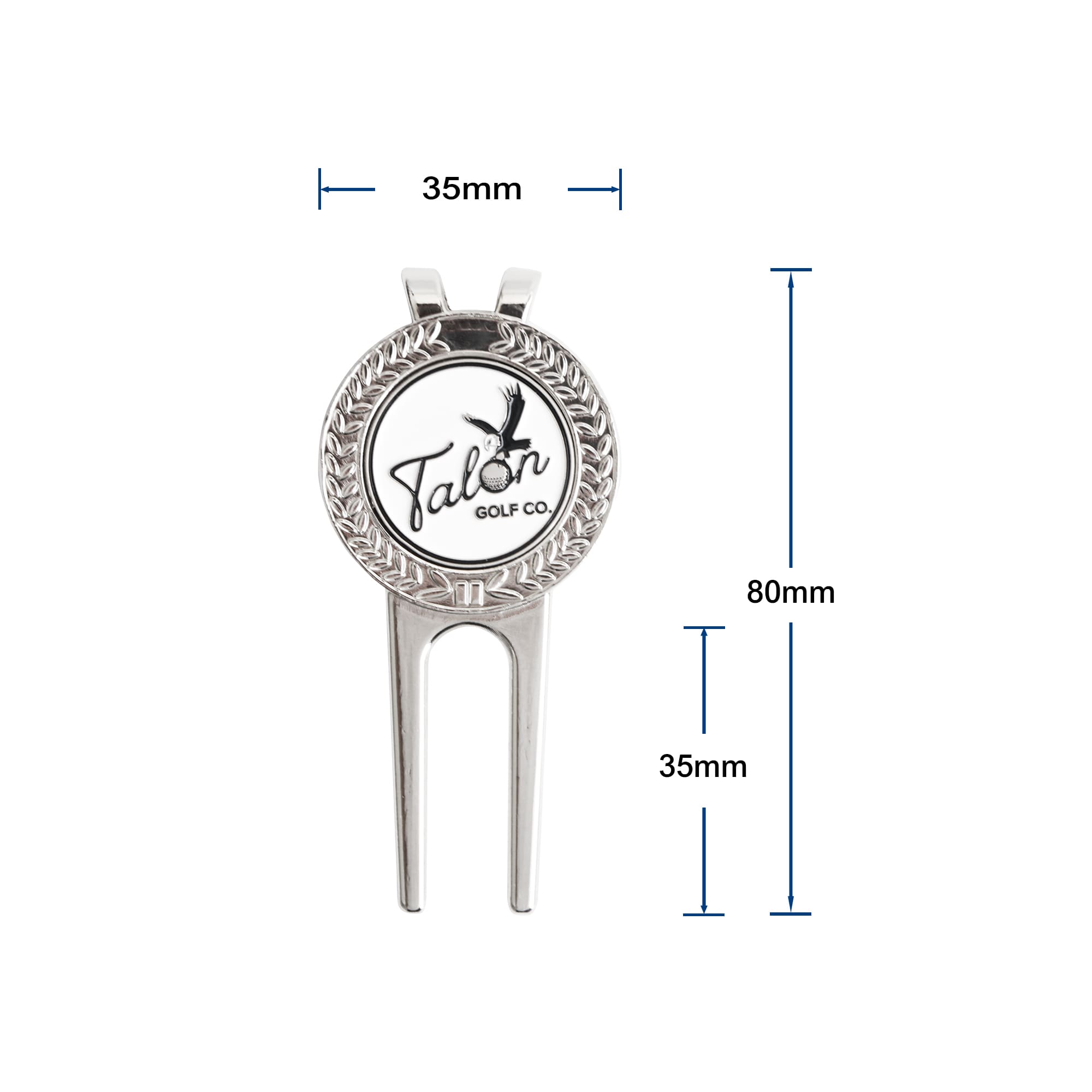 Custom Golfers Divot with Ball Marker