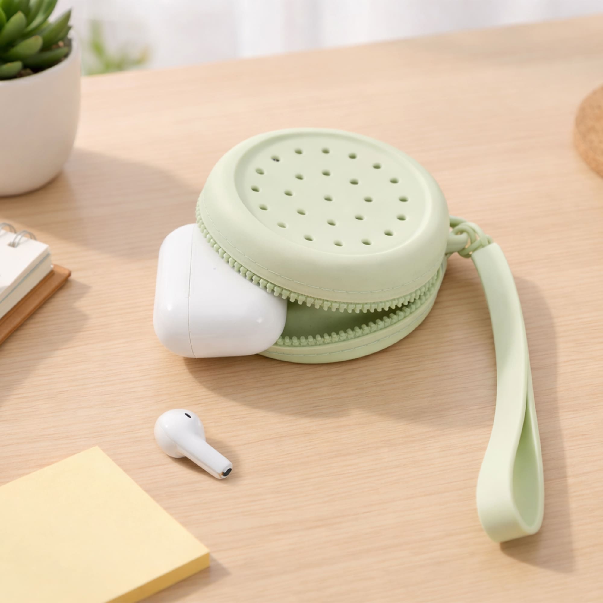 Round Silicone Holes Pouch