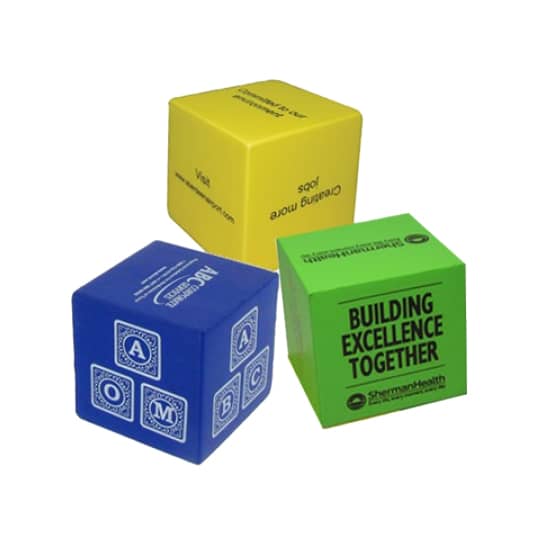 Cube Shape Stress Reliever