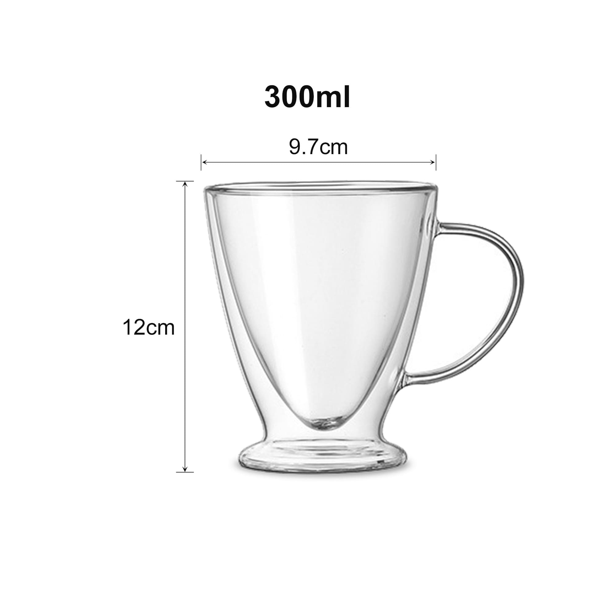 V-Shaped Double Wall Mug