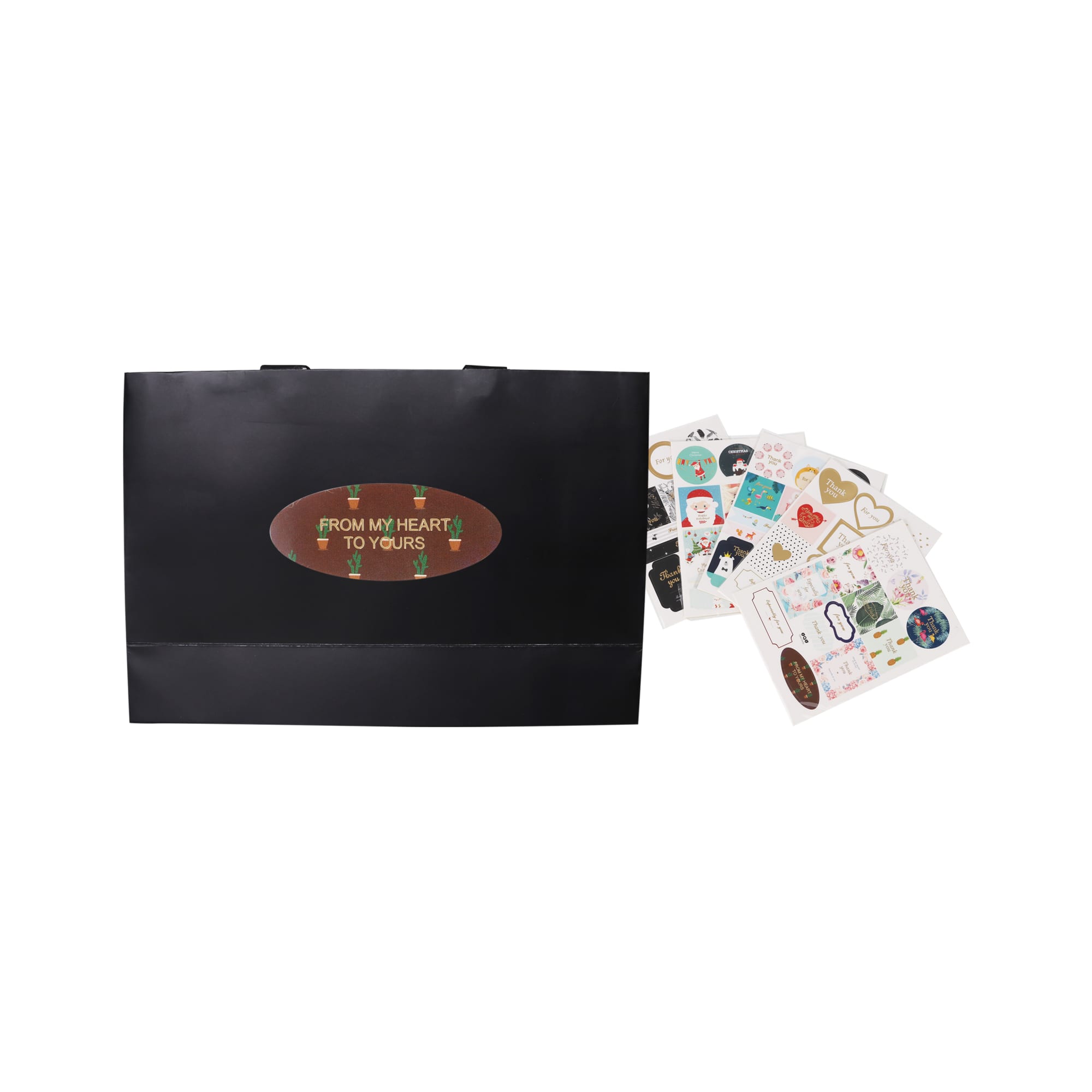 Small Paper Bag with Flat Handle(250 x 170 x 80mm)
