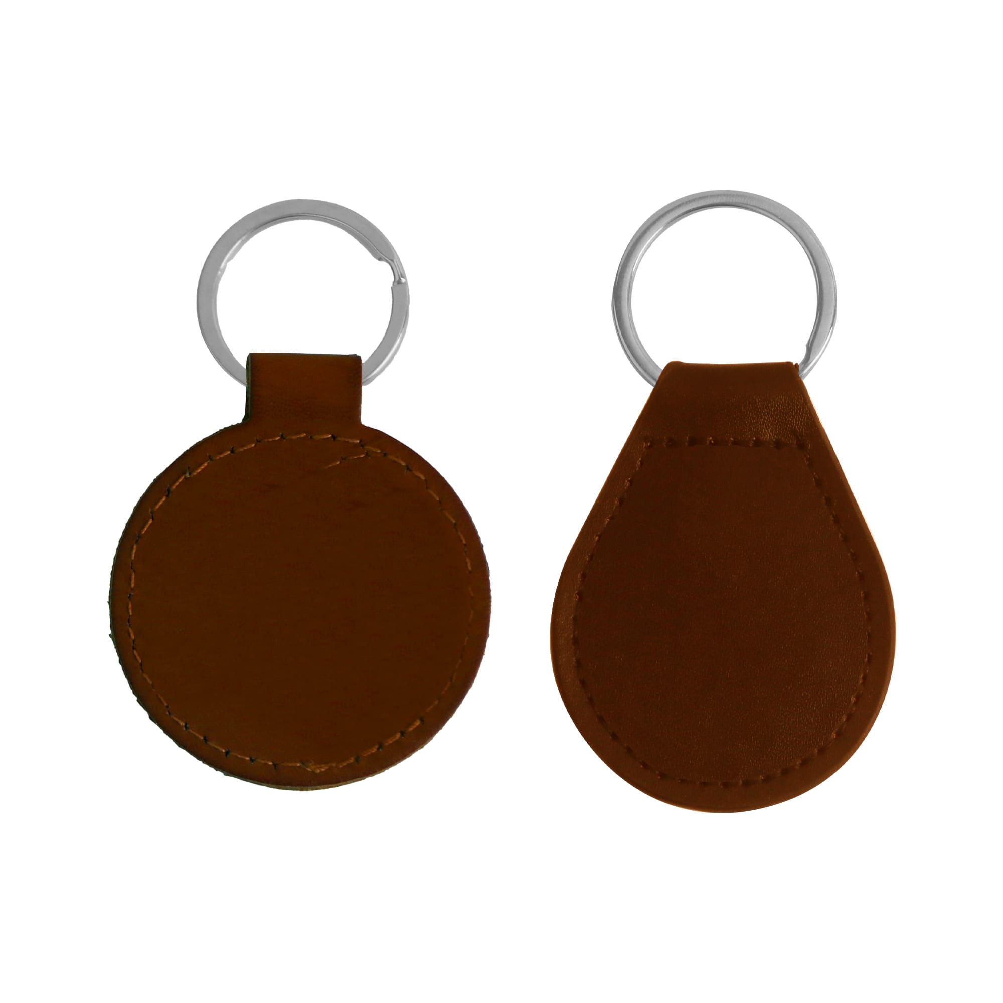 Classic PU Leather Keyring
