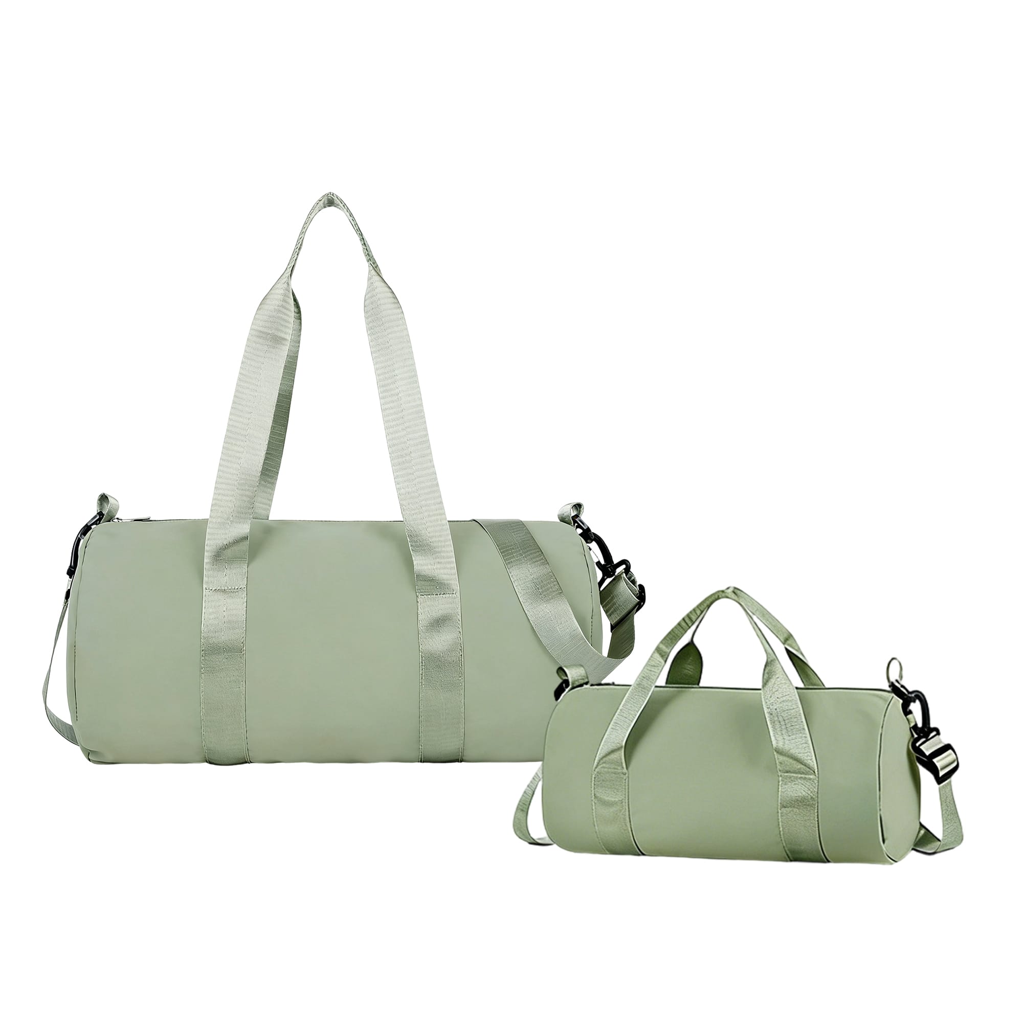 Bucket Duffle Bag With Wide Straps