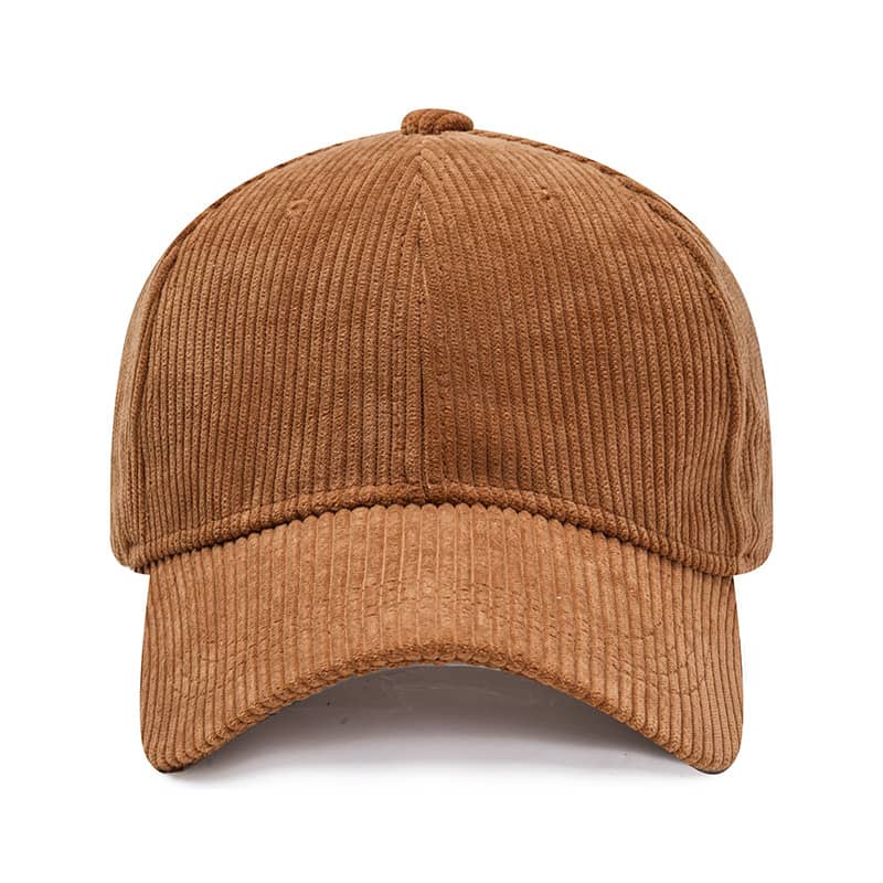 6 Panel Corduroy Baseball Cap
