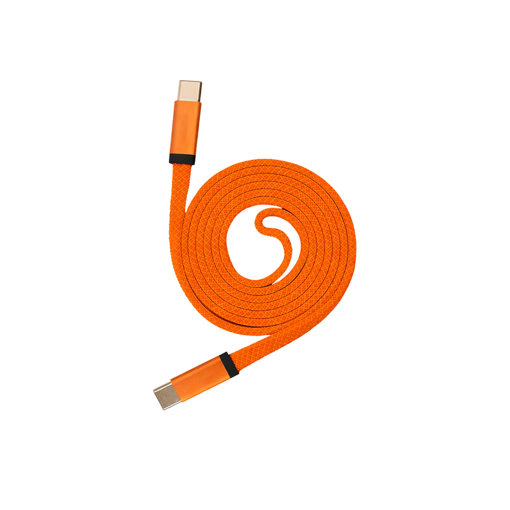 100W Magnetic Flat Braided Charging Cable