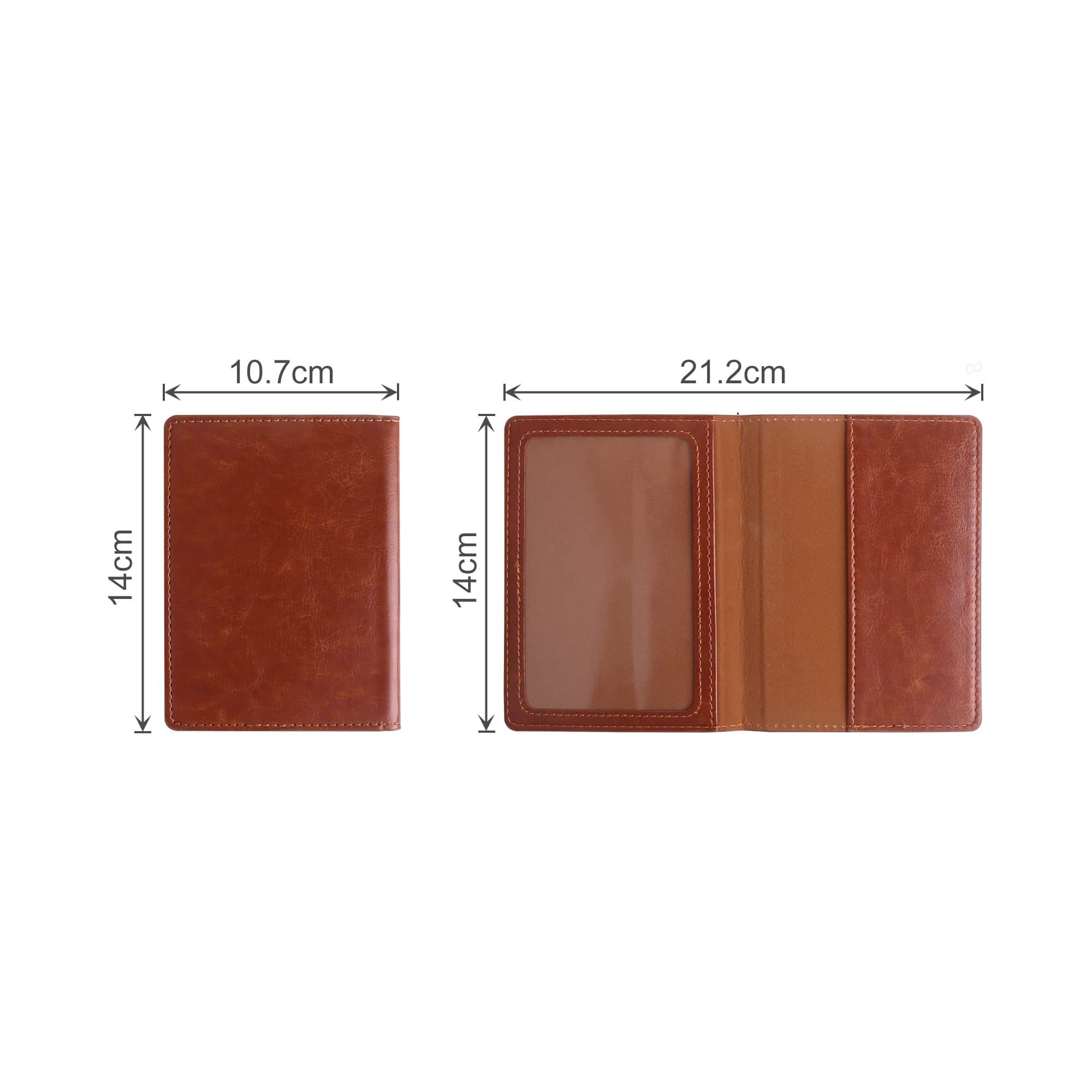 PU Leather Passport Holder