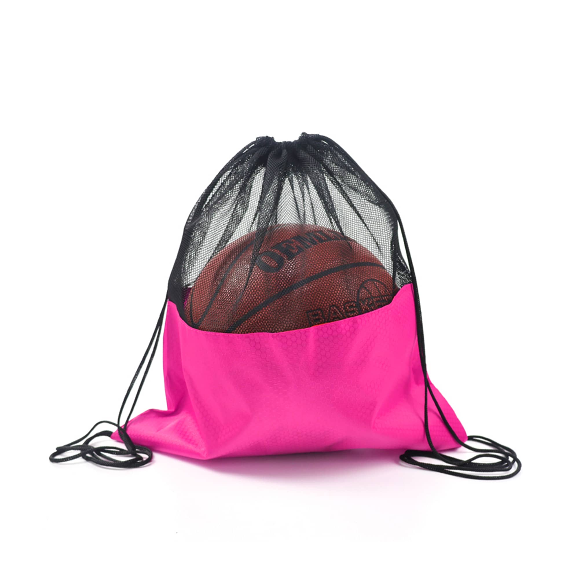 Drawstring Mesh Backpack