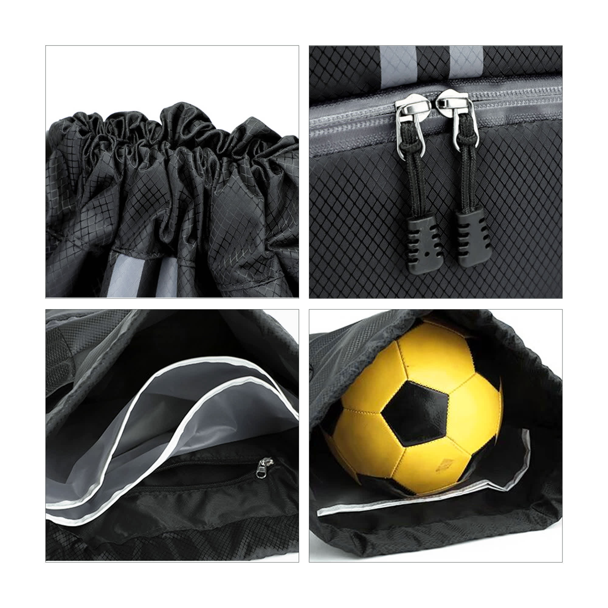 Wet And Dry Separation Drawstring Backpack