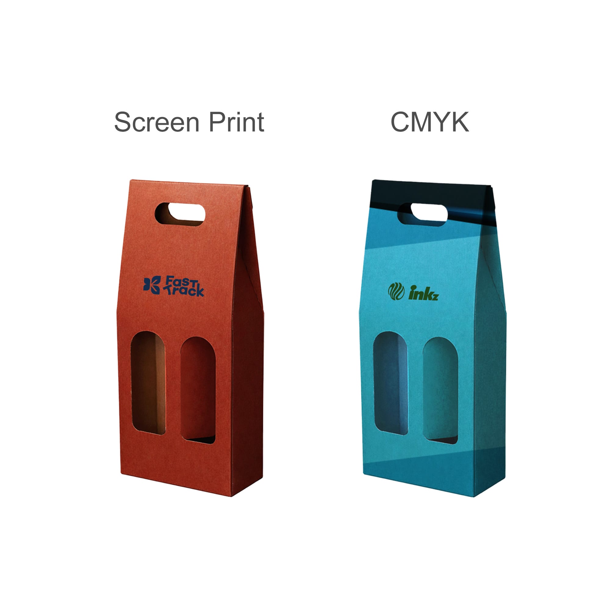 Double Bottle Portable Wine Box