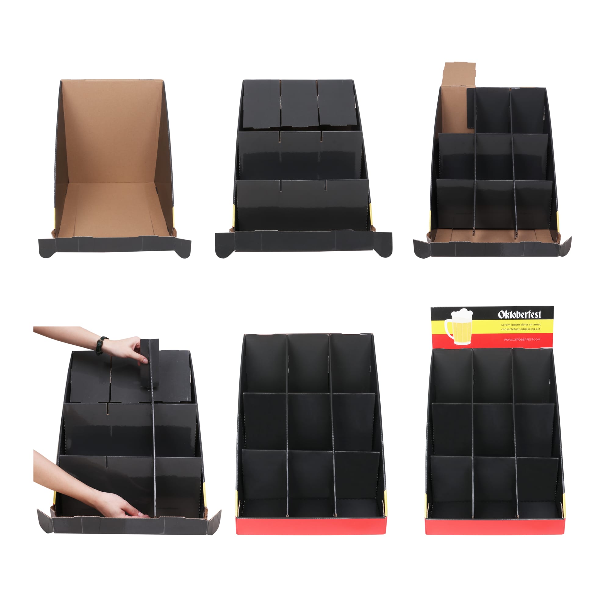 9 Pockets Counter Display