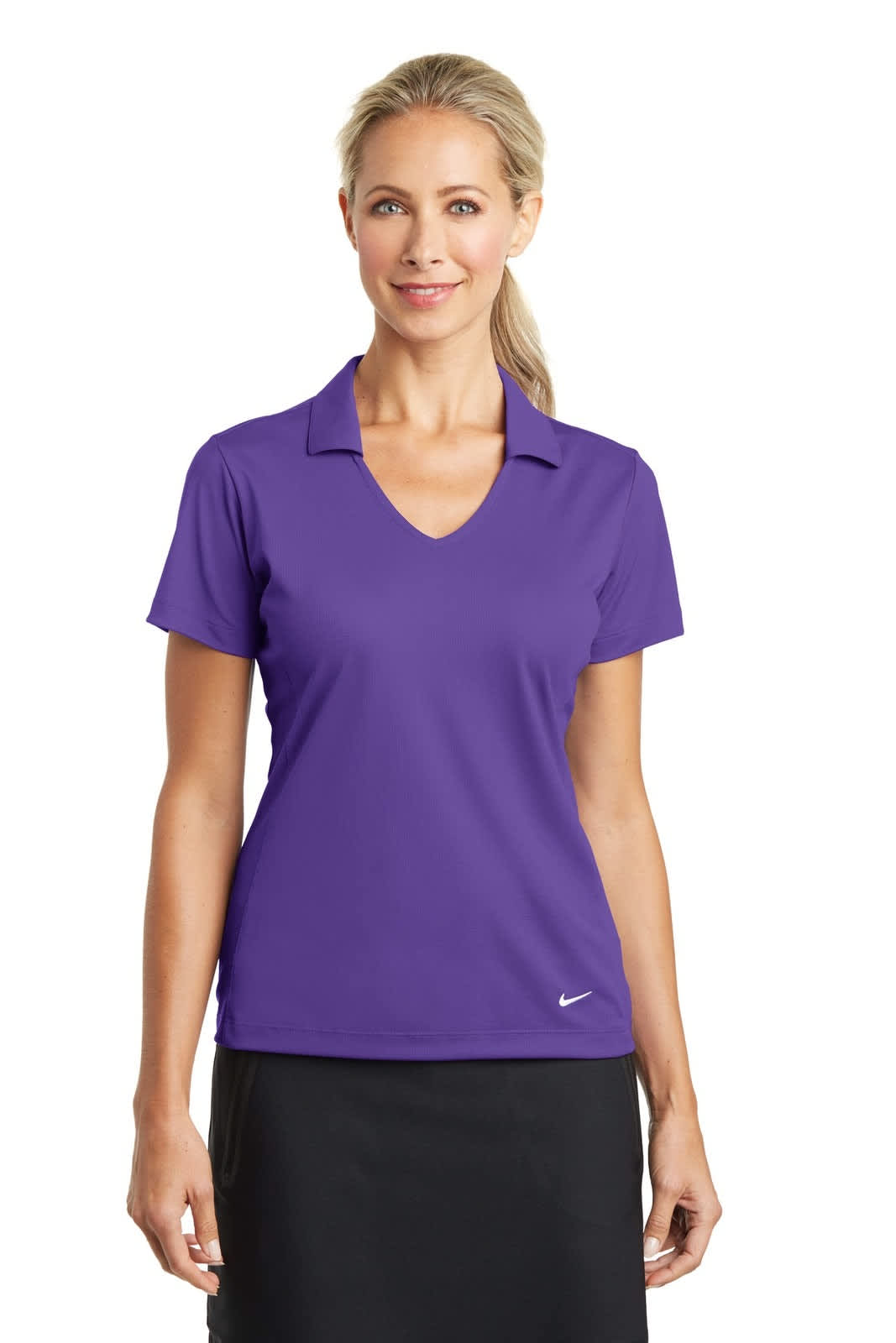 Nike Ladies Dri-FIT Vertical Mesh Polo