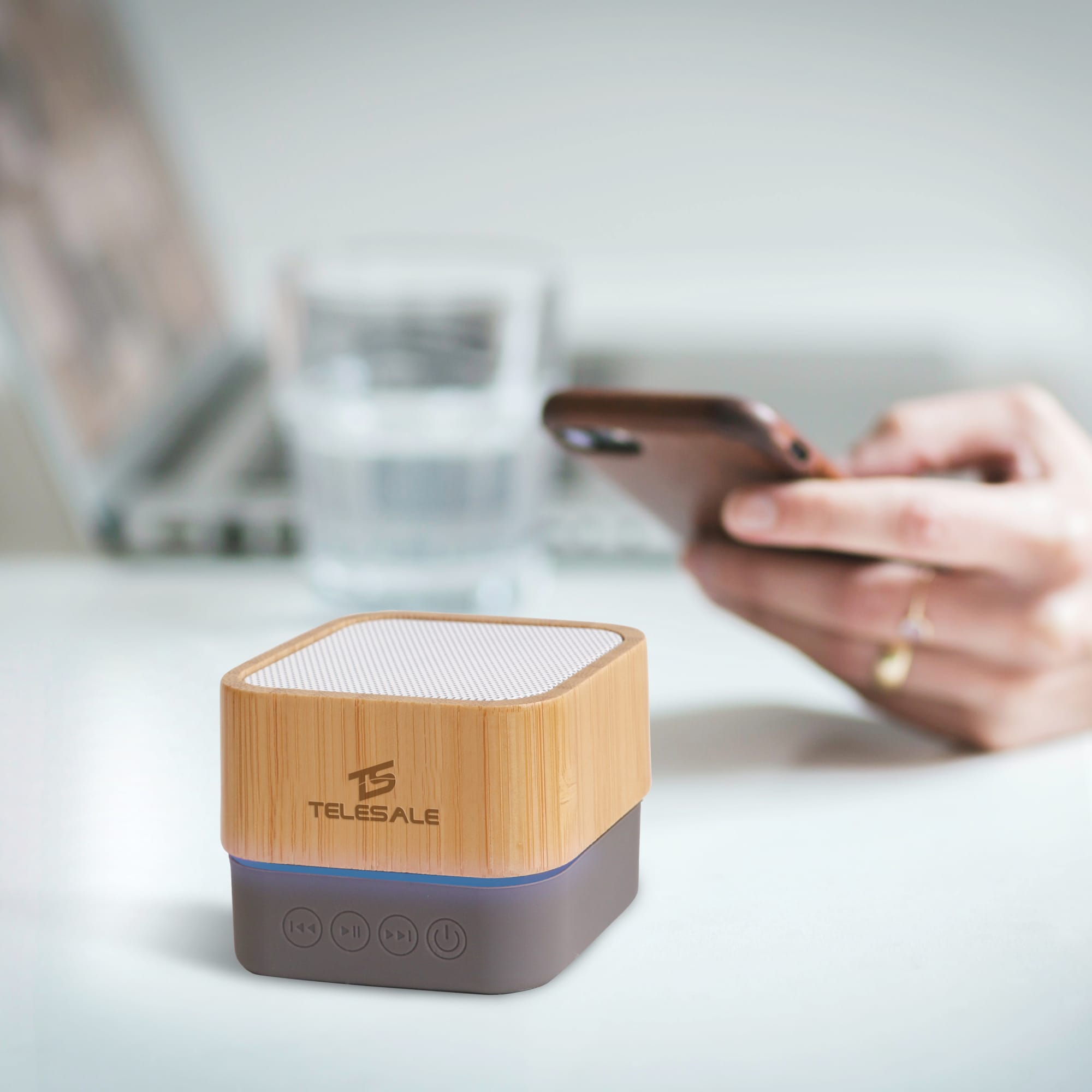Bamboo Bluetooth Wireless Speaker