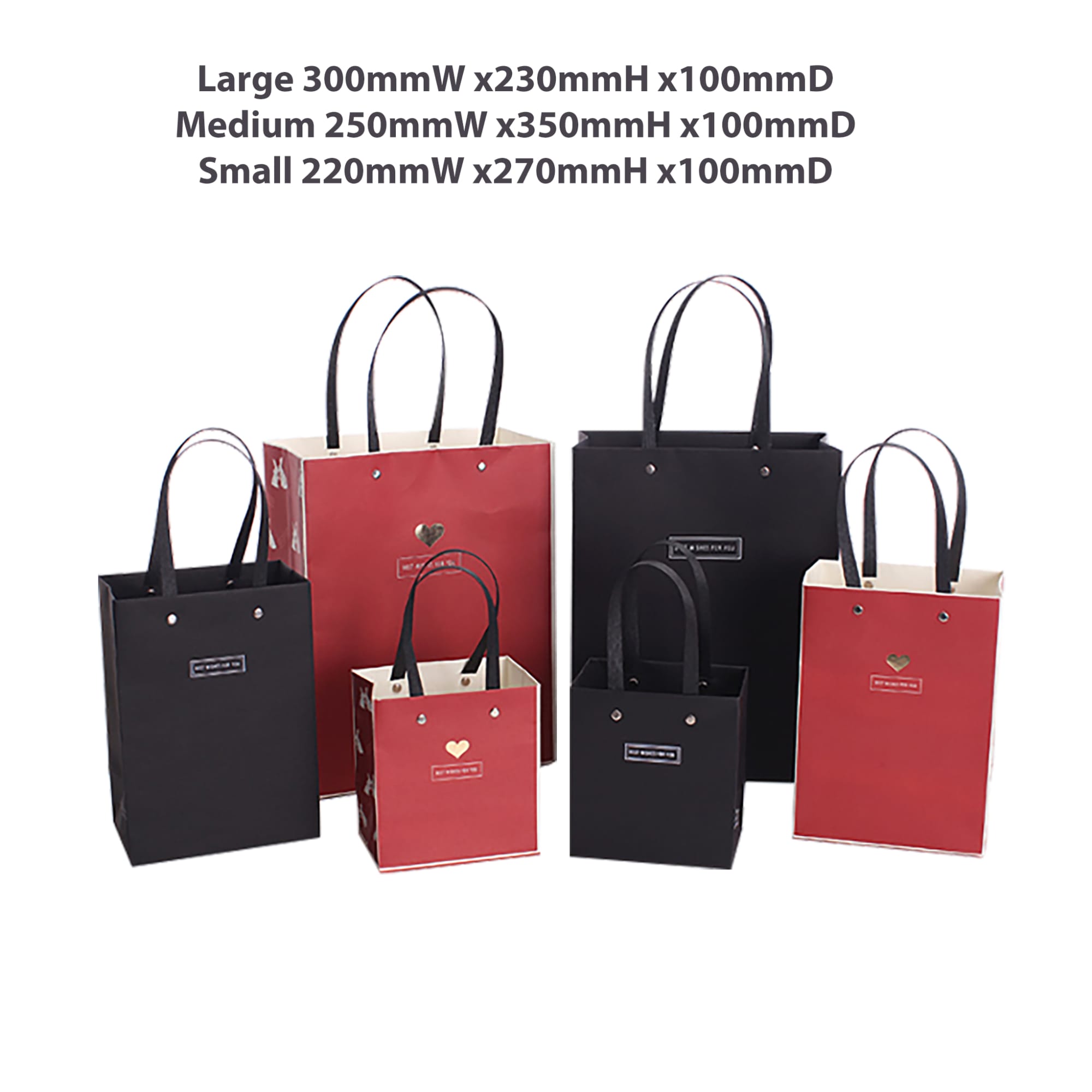 Knitted Handle Bag with Lamination(220x270x100mm)