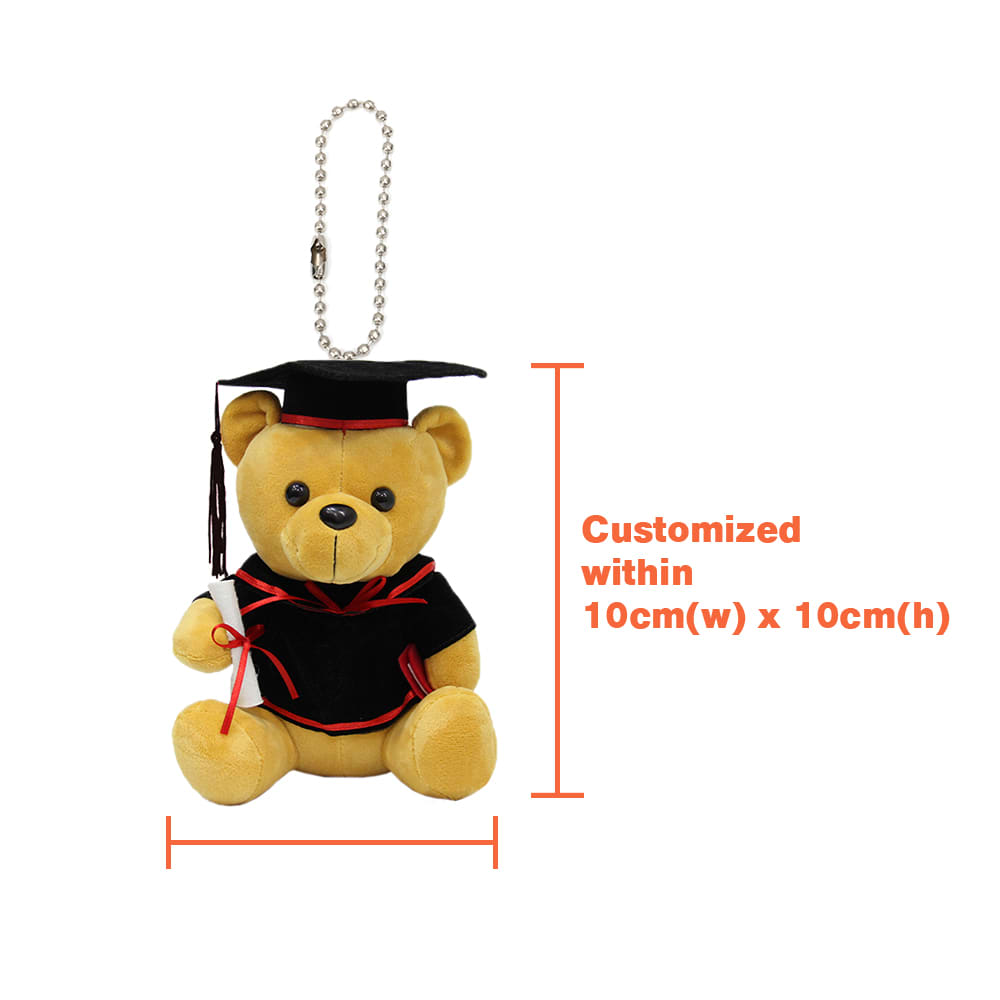 Custom Graduation Bear Keyrings