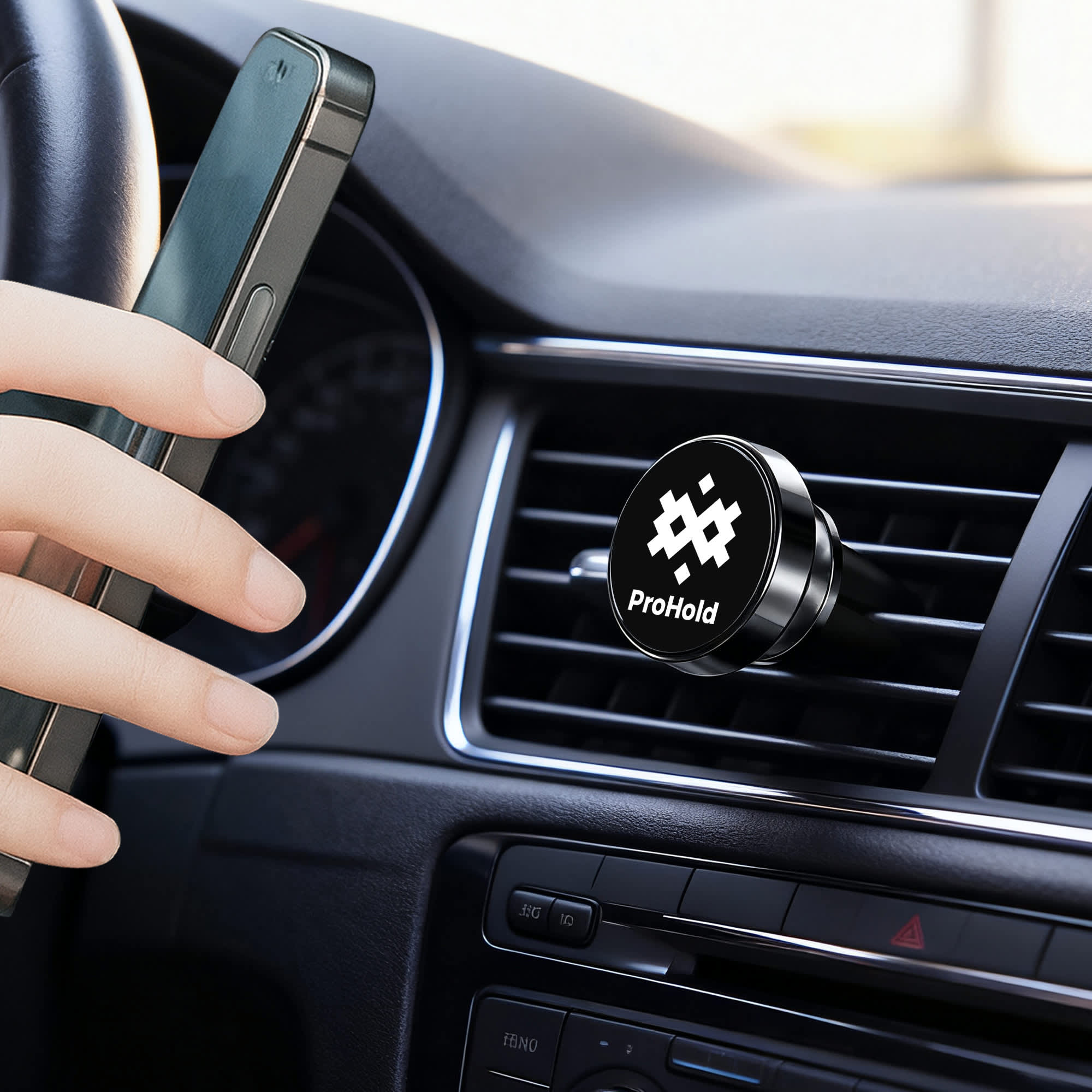 Rotatable Clip-on Car Phone  Holder