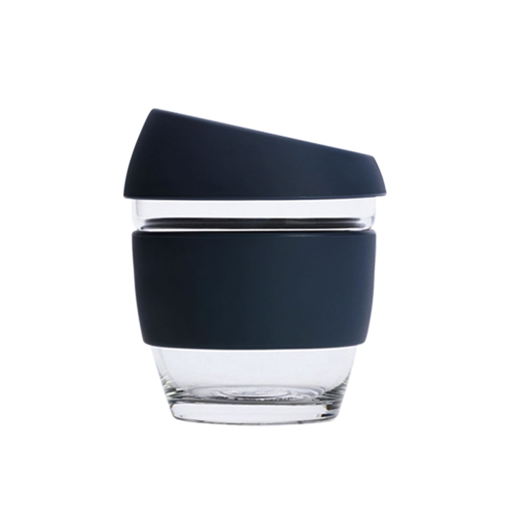8 OZ Reusable Glass Coffee Cup