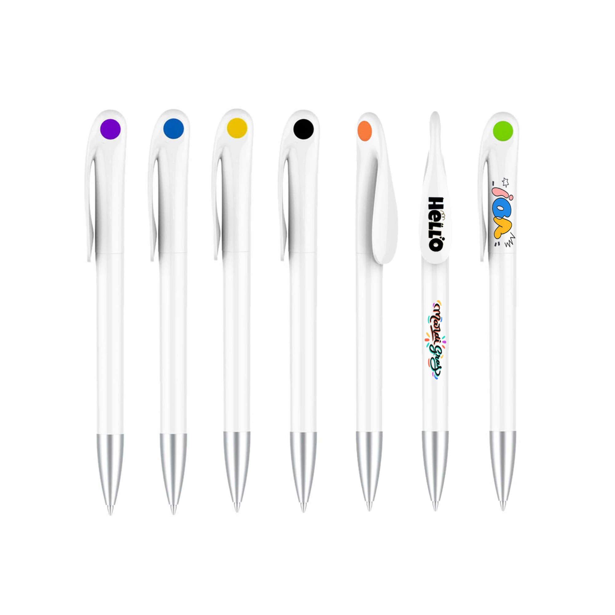Nuit Pen - Creamy White Barrel