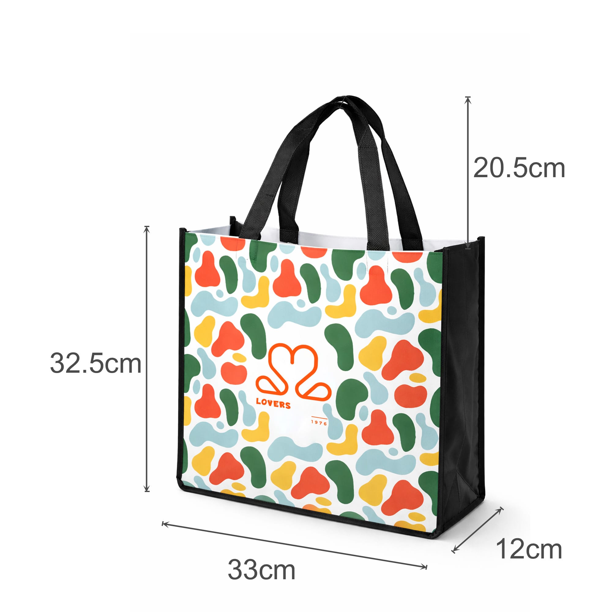 Vibrant Sublimation Tote Bag