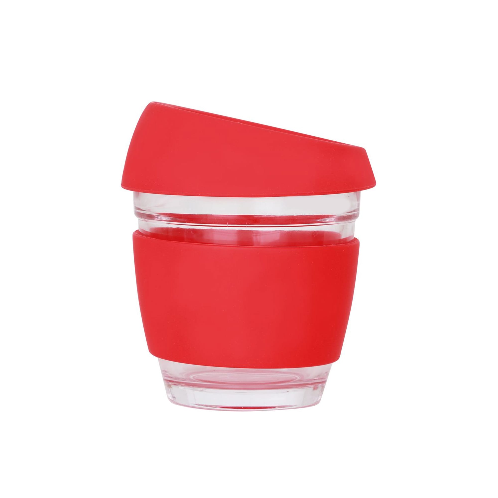 8 OZ Reusable Glass Coffee Cup