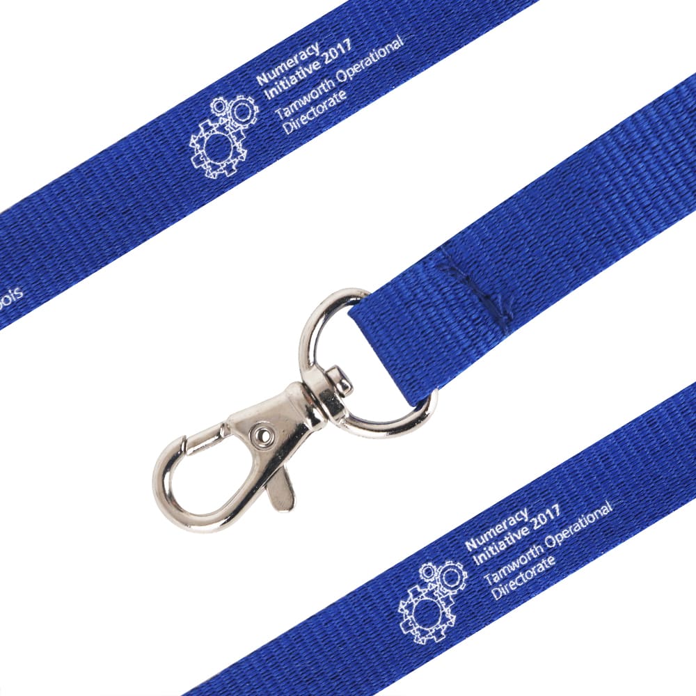 Poly Ribbed Lanyard