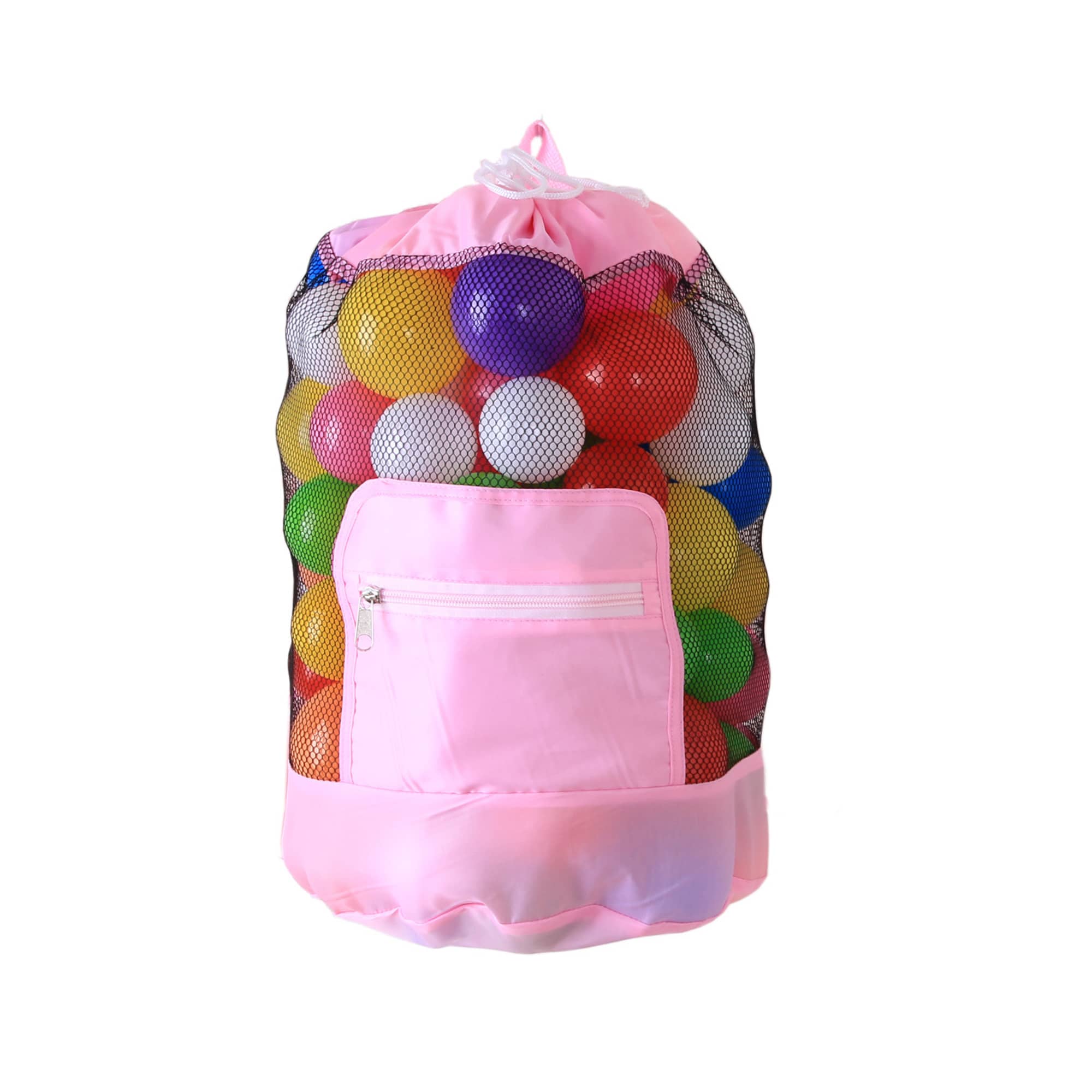 Foldable Mesh Drawstring Backpack