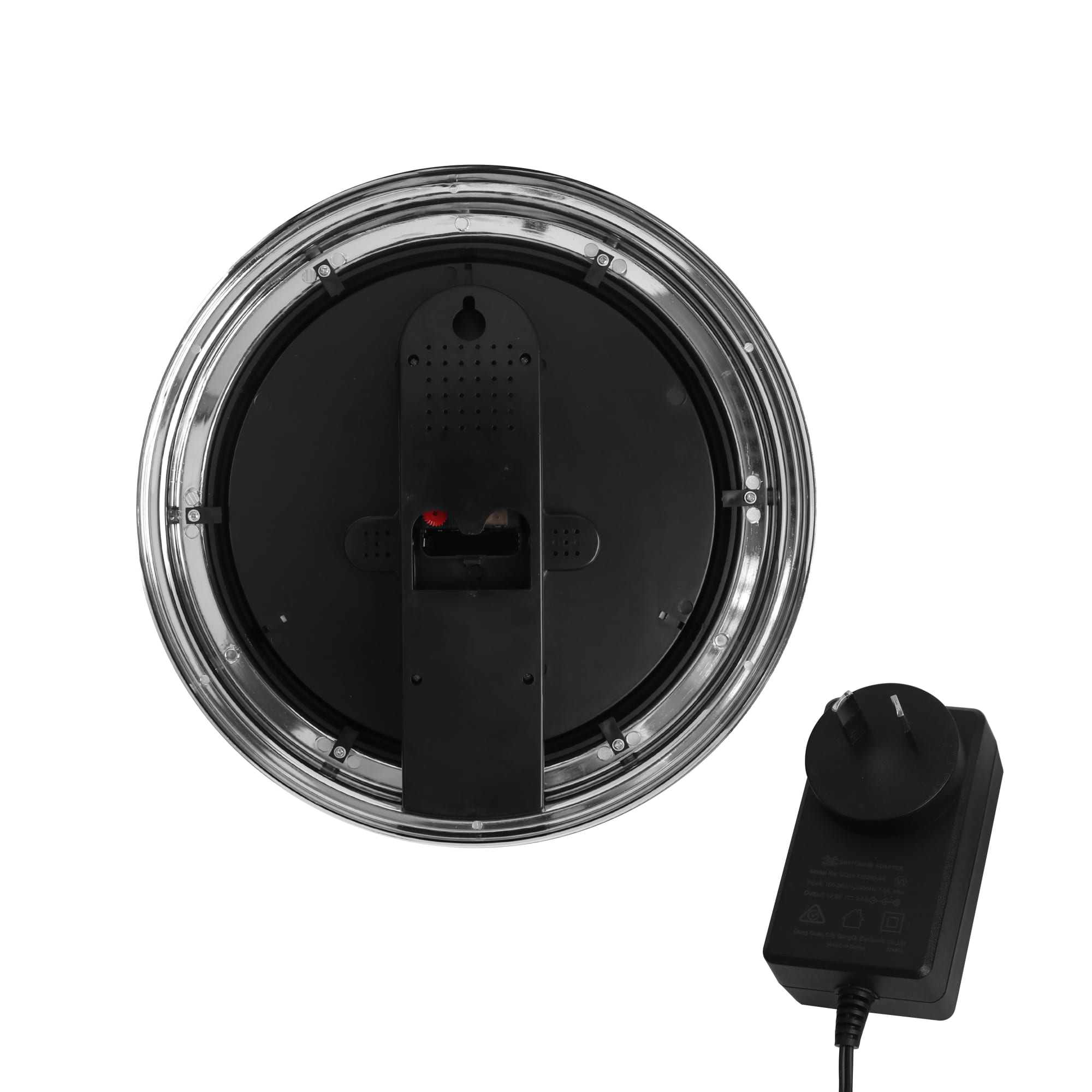 Double Ring Neon Wall Clock
