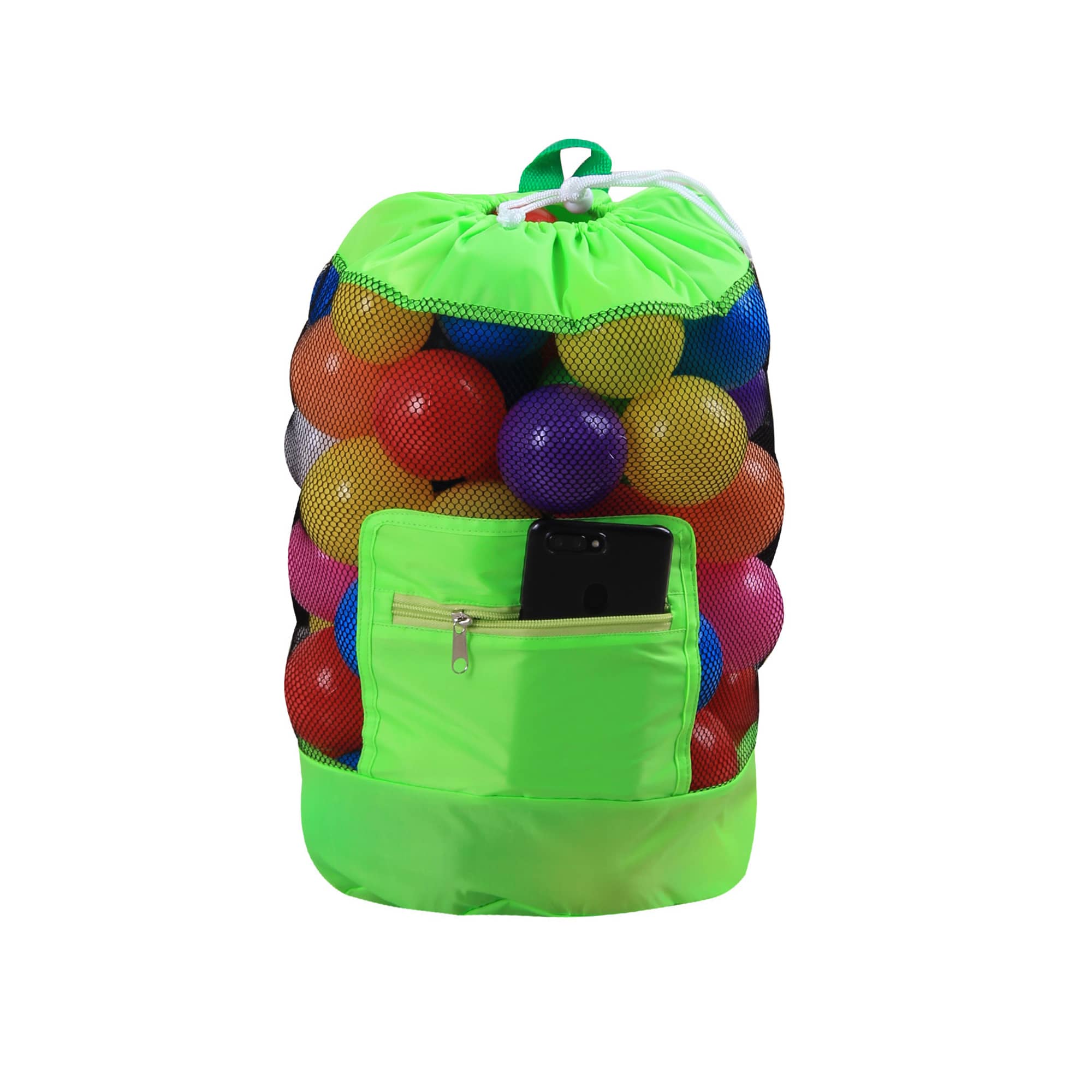 Foldable Mesh Drawstring Backpack
