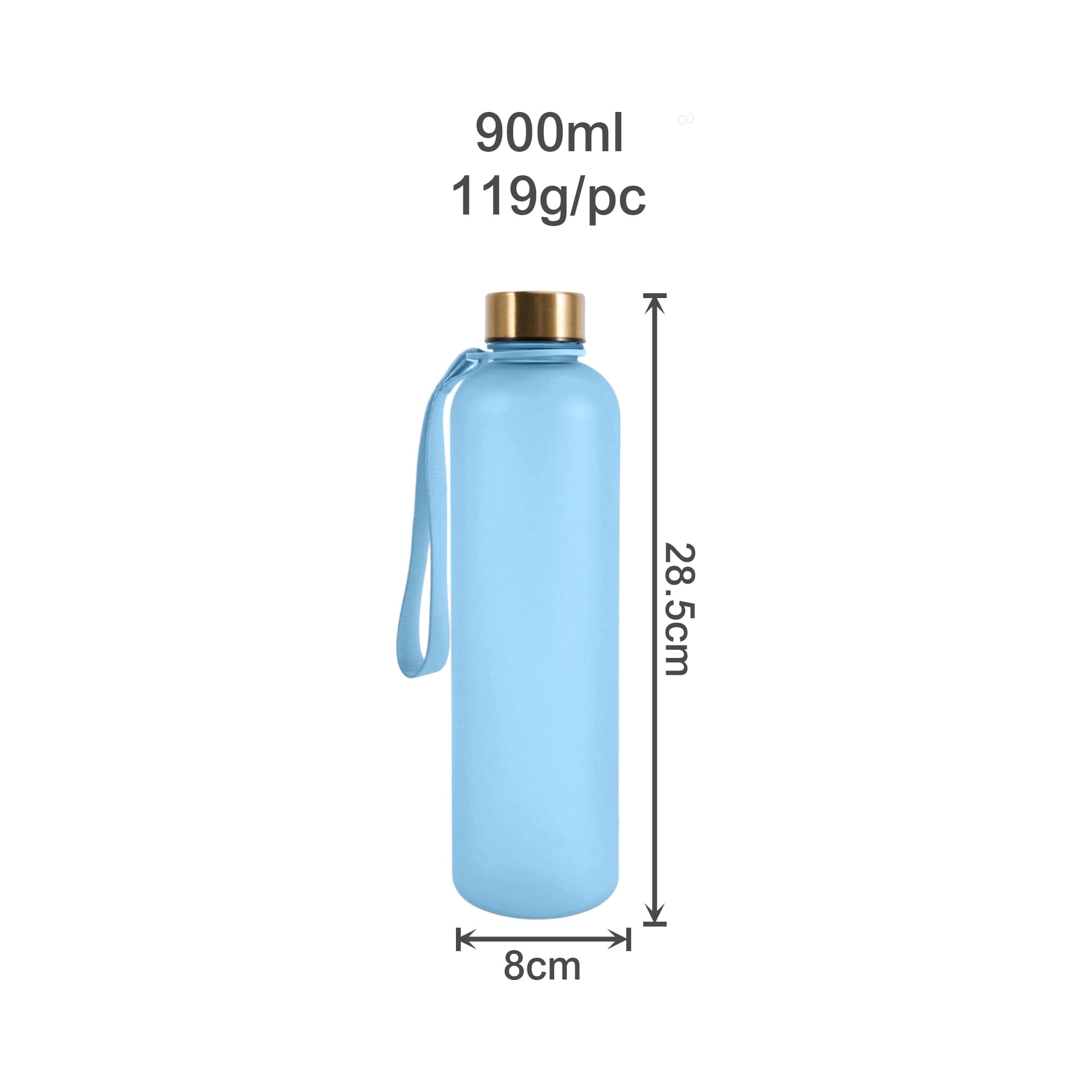 900ML BPA Free Water Bottle