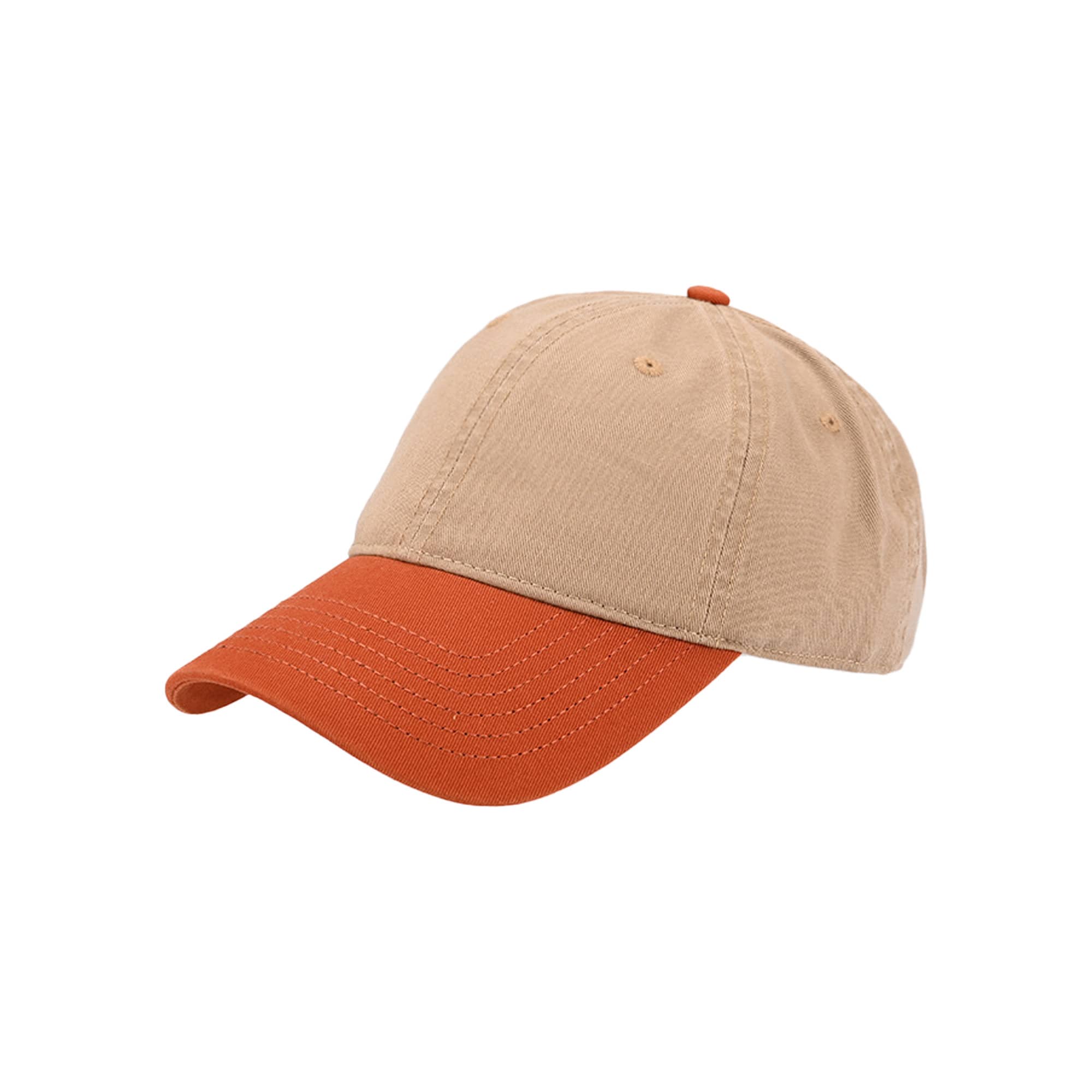 6 Panel Solid Color Fashion Cap