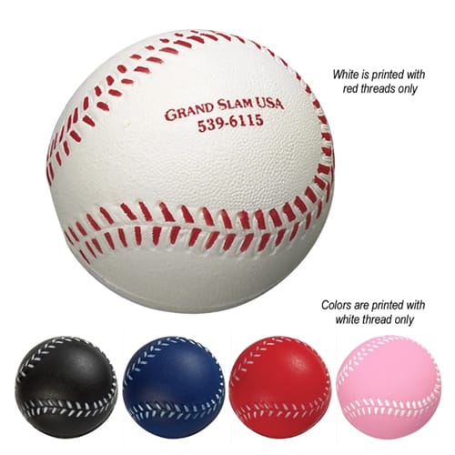 Baseball Shape Stress Reliever