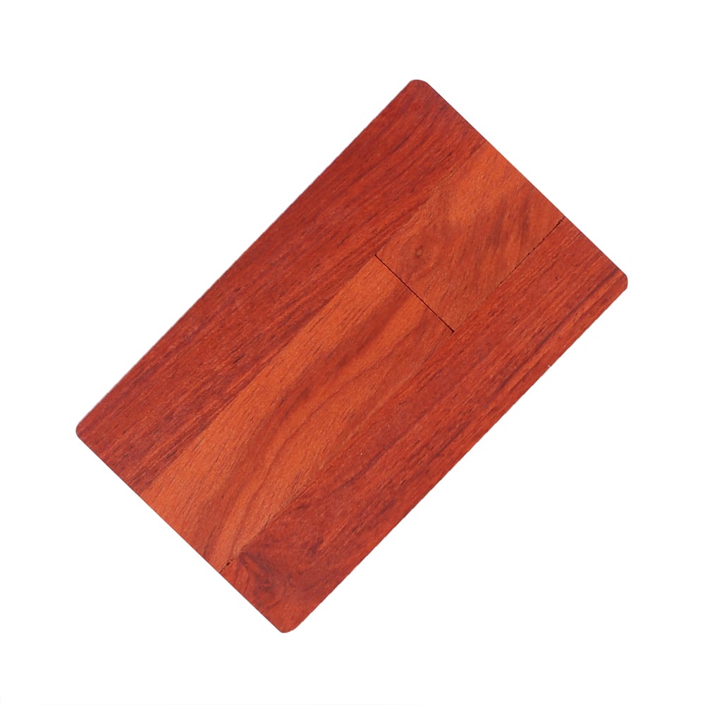 Wooden Credit Card Flash Drive