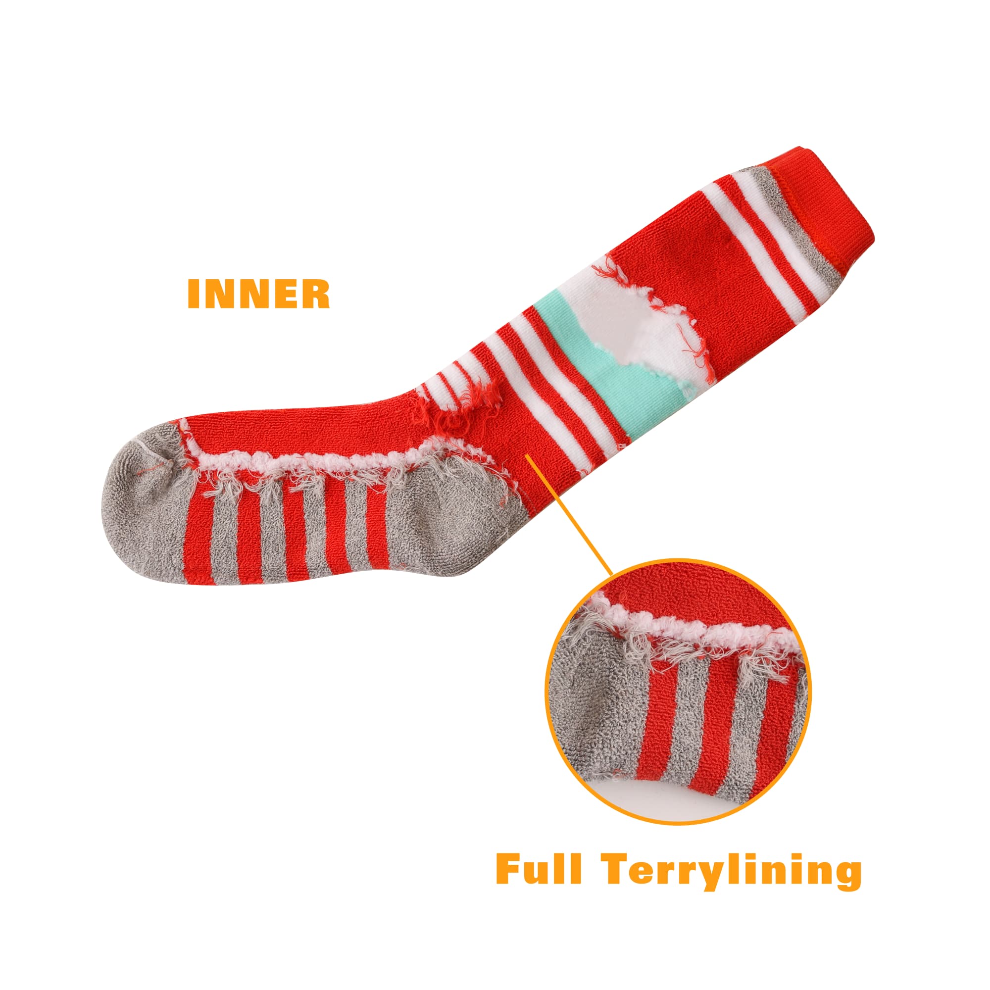 Crew Thermal Custom Pattern Socks