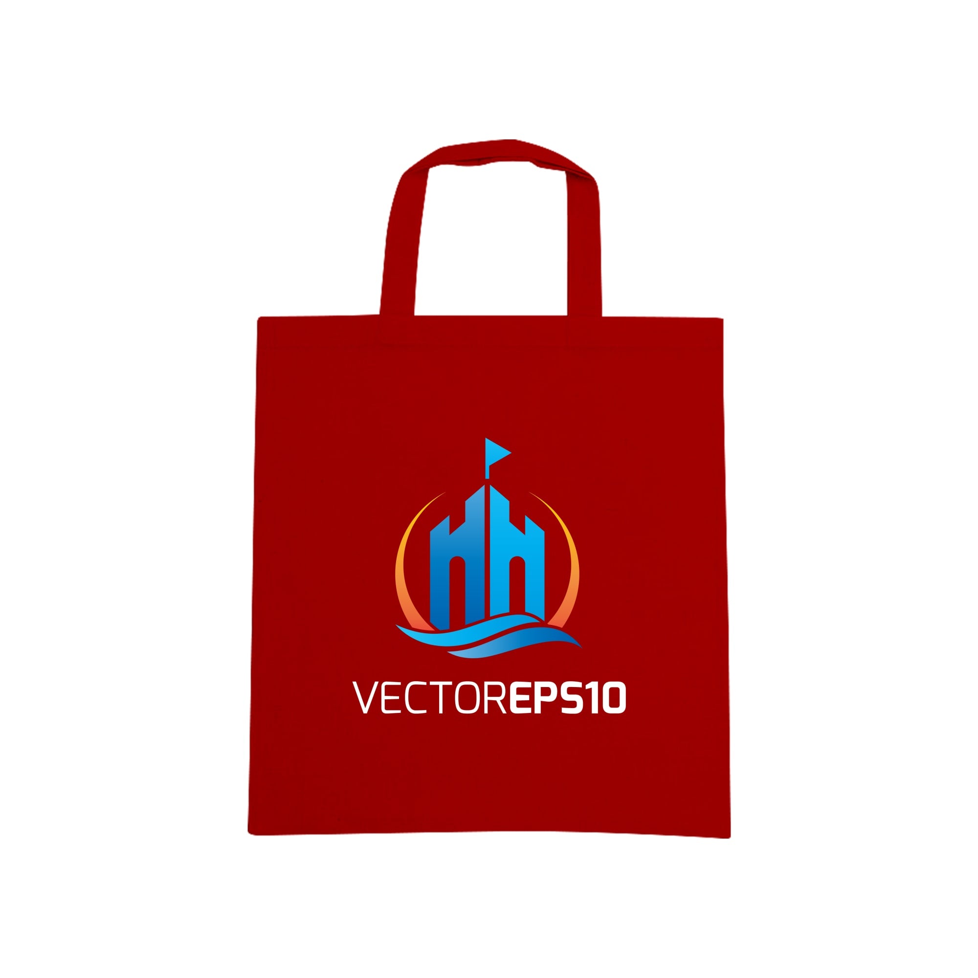 170gsm Short Handle Cotton Bag