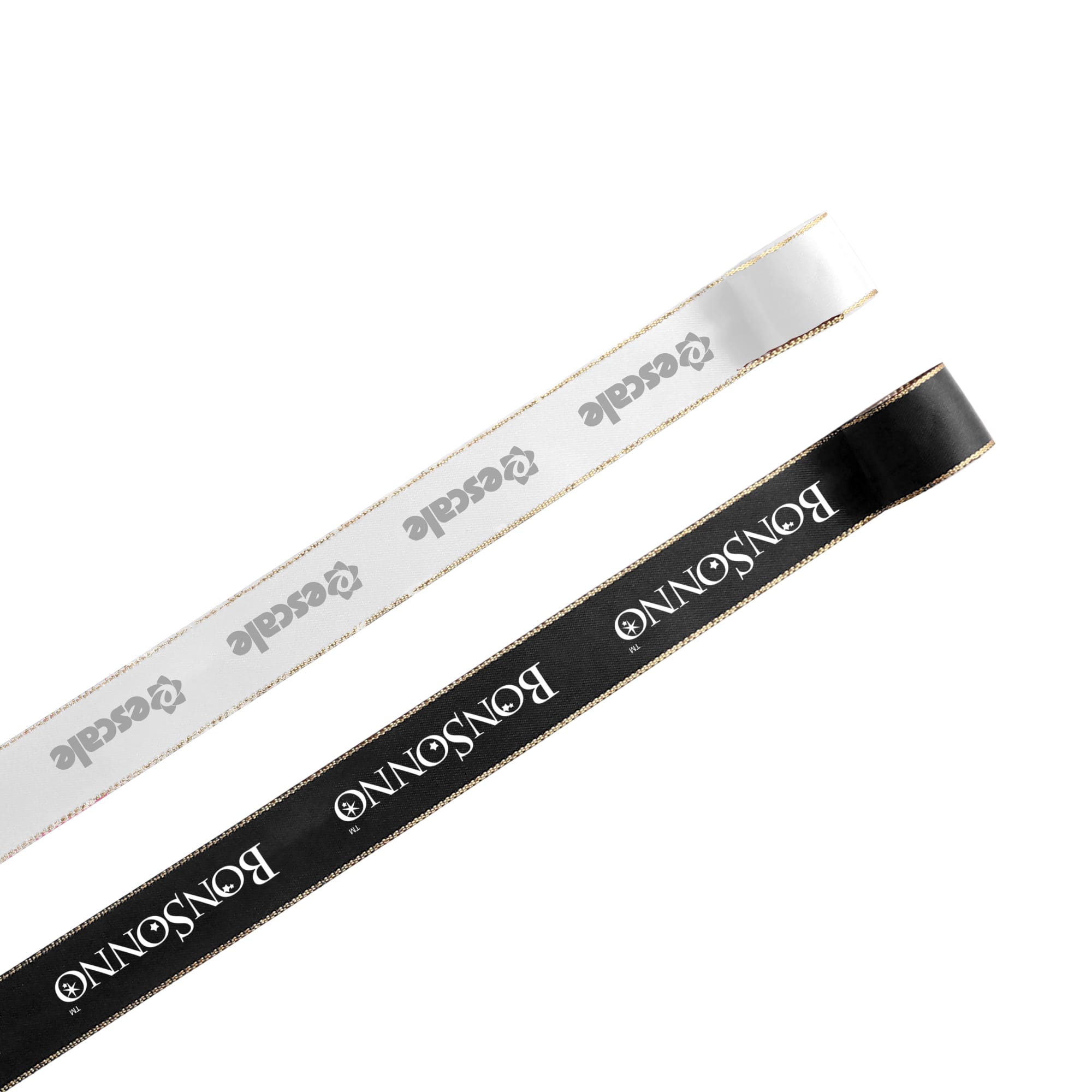 22mm Width Gold-edged Ribbon