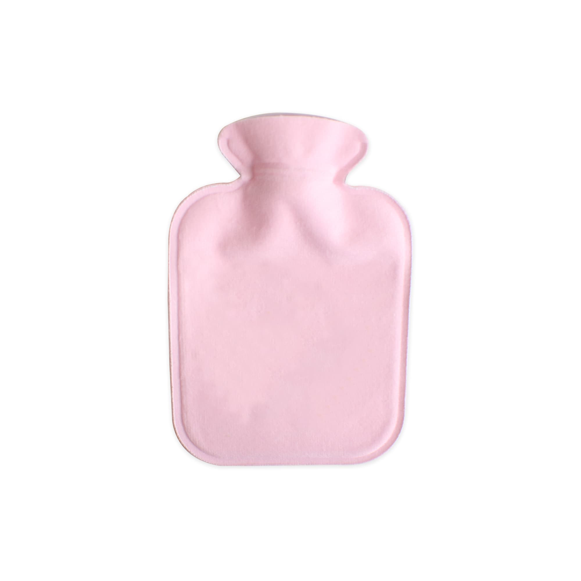 Hot Water Bottle with Plush Cover
