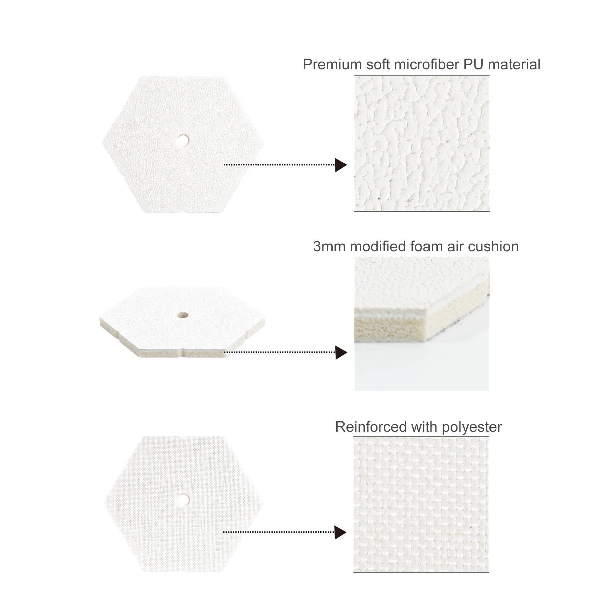 Machine-Stitched Microfiber PU Handball
